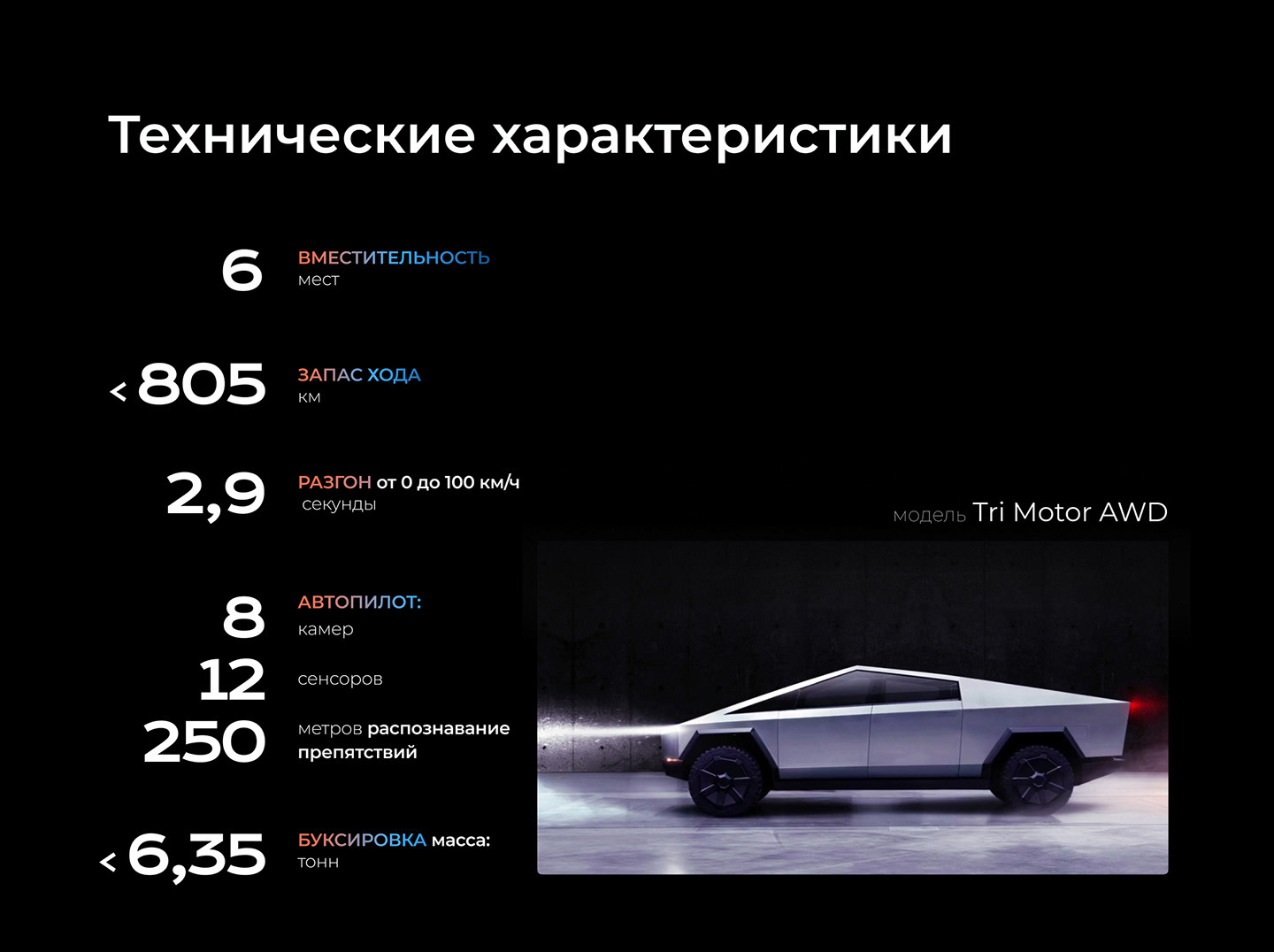 Лендинг для Tesla CYBERTRUCK — Изображение №4 — Интерфейсы на Dprofile