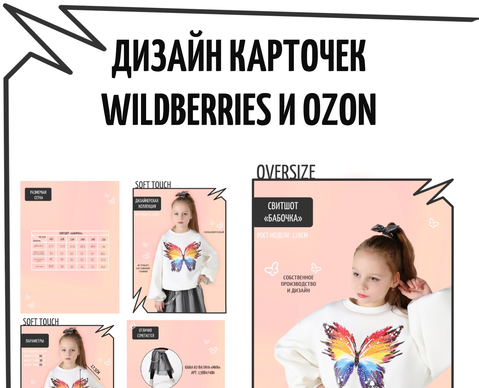Дизайн для OZON и WB — Графика на Dprofile
