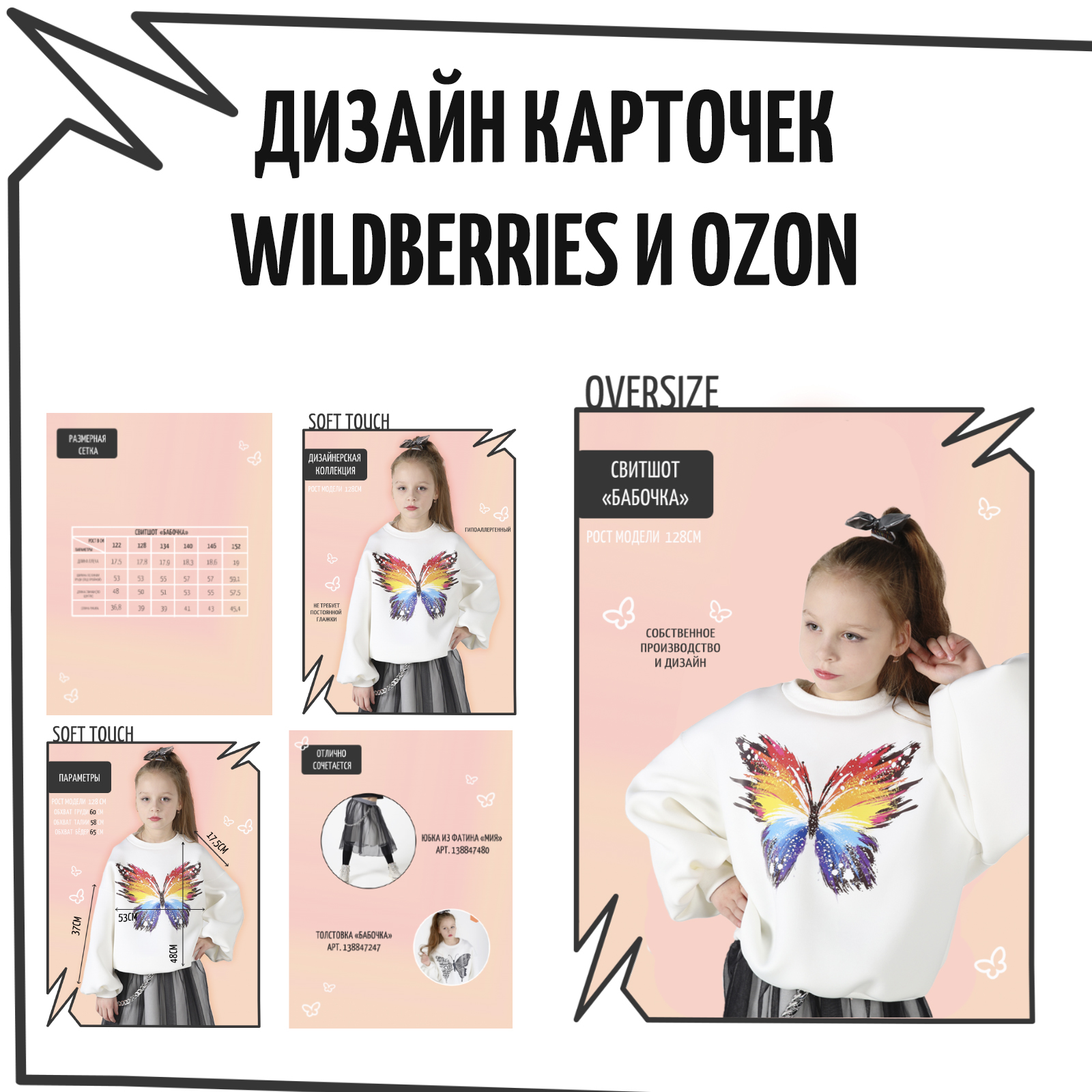 Дизайн для OZON и WB — Изображение №1 — Графика на Dprofile