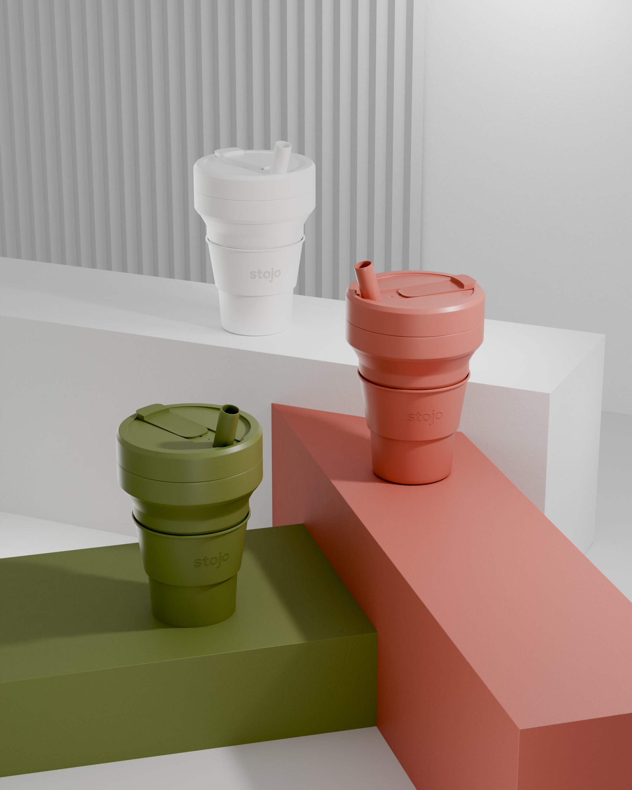 3D визуализация кружки STOJO — Изображение №3 — Иллюстрация, 3D на Dprofile