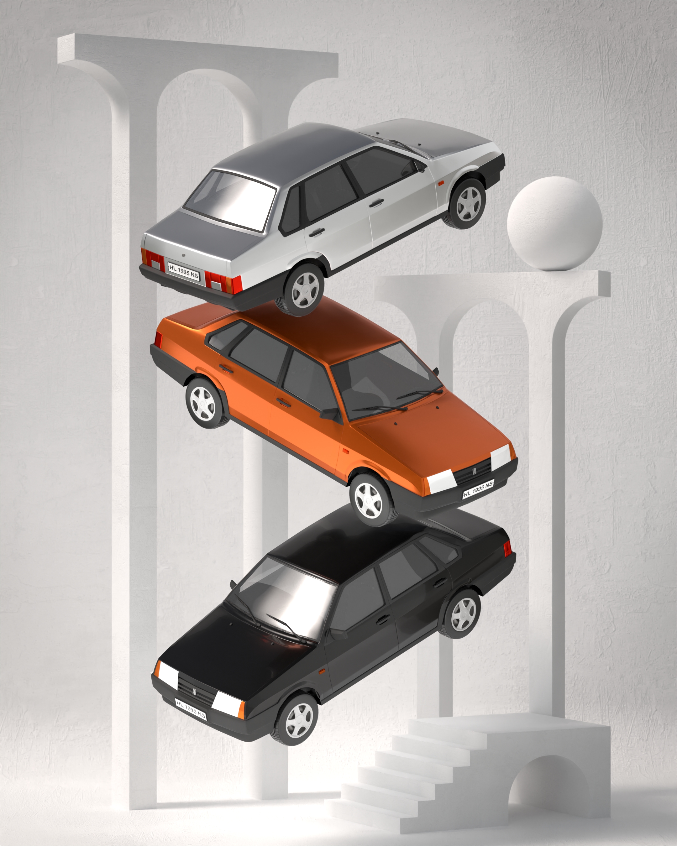LADA FORMA — Изображение №4 — Иллюстрация, 3D на Dprofile