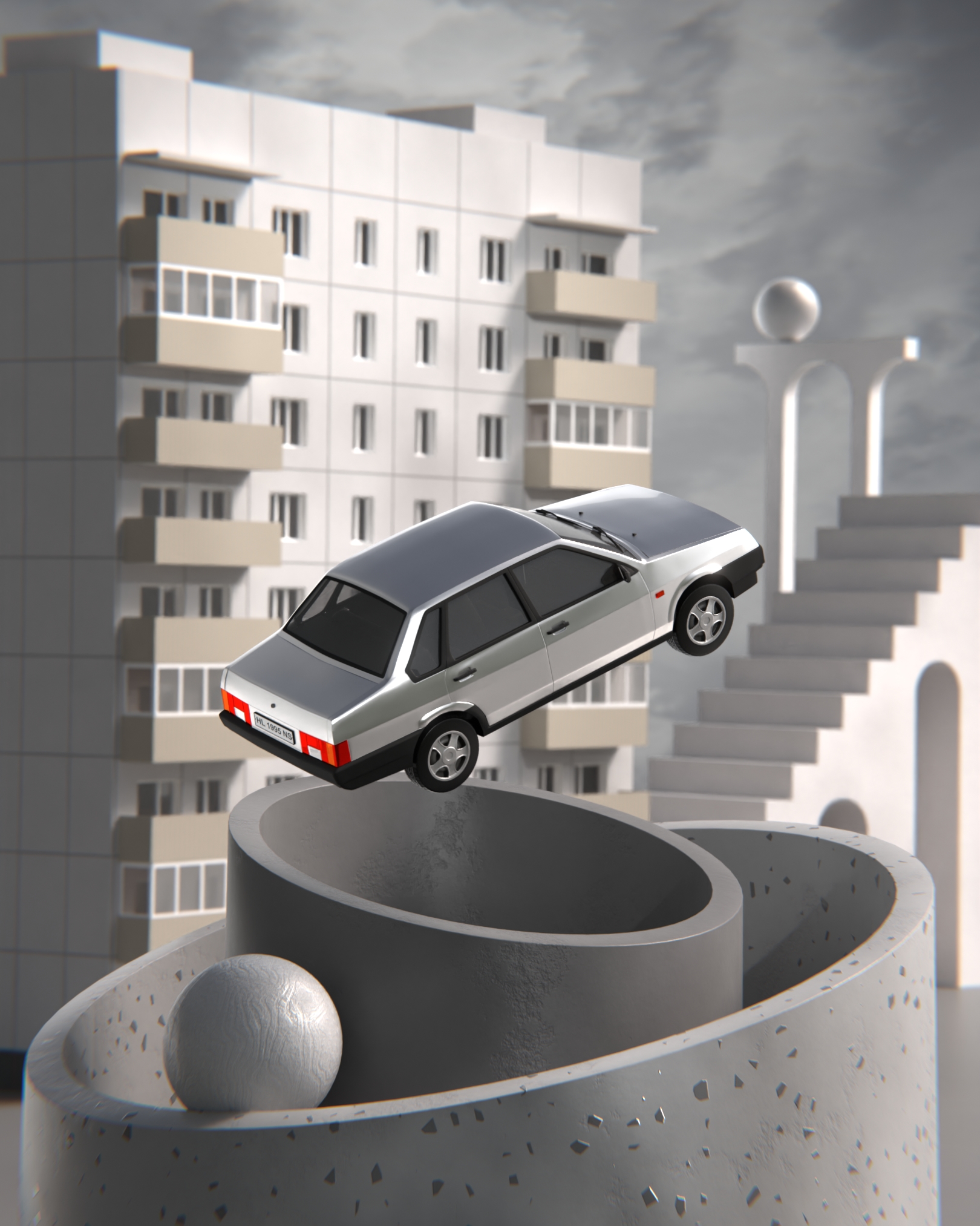 LADA FORMA — Изображение №8 — Иллюстрация, 3D на Dprofile