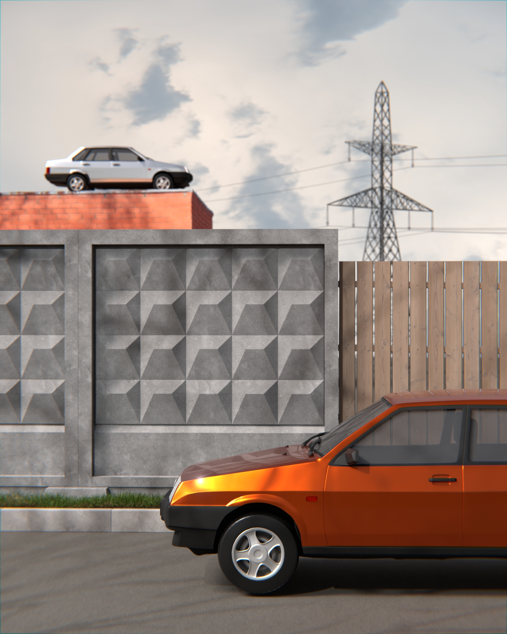 LADA FORMA — Изображение №6 — Иллюстрация, 3D на Dprofile