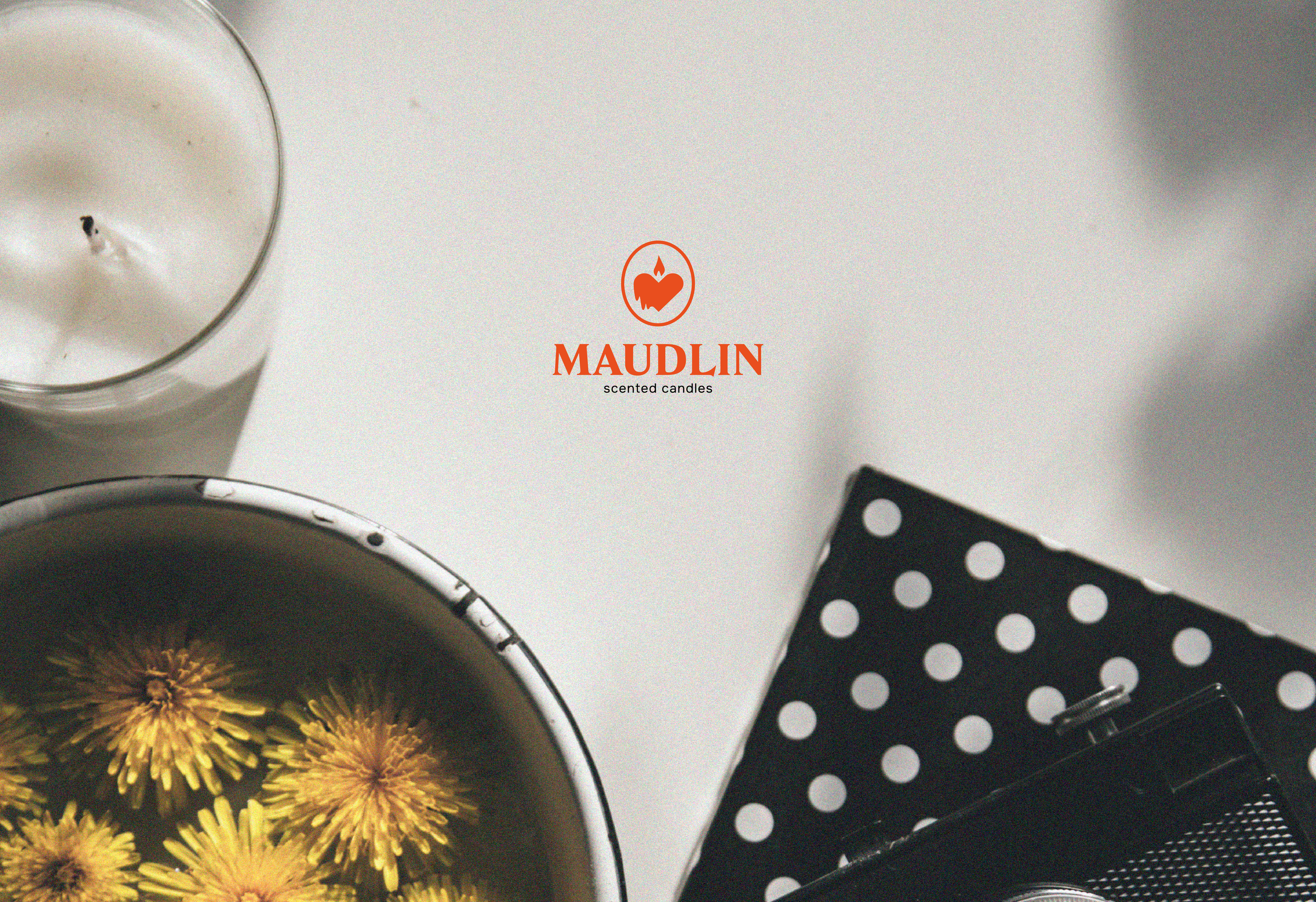 Maudlin | Бренд ароматических свечей — Изображение №6 — Брендинг, Графика на Dprofile