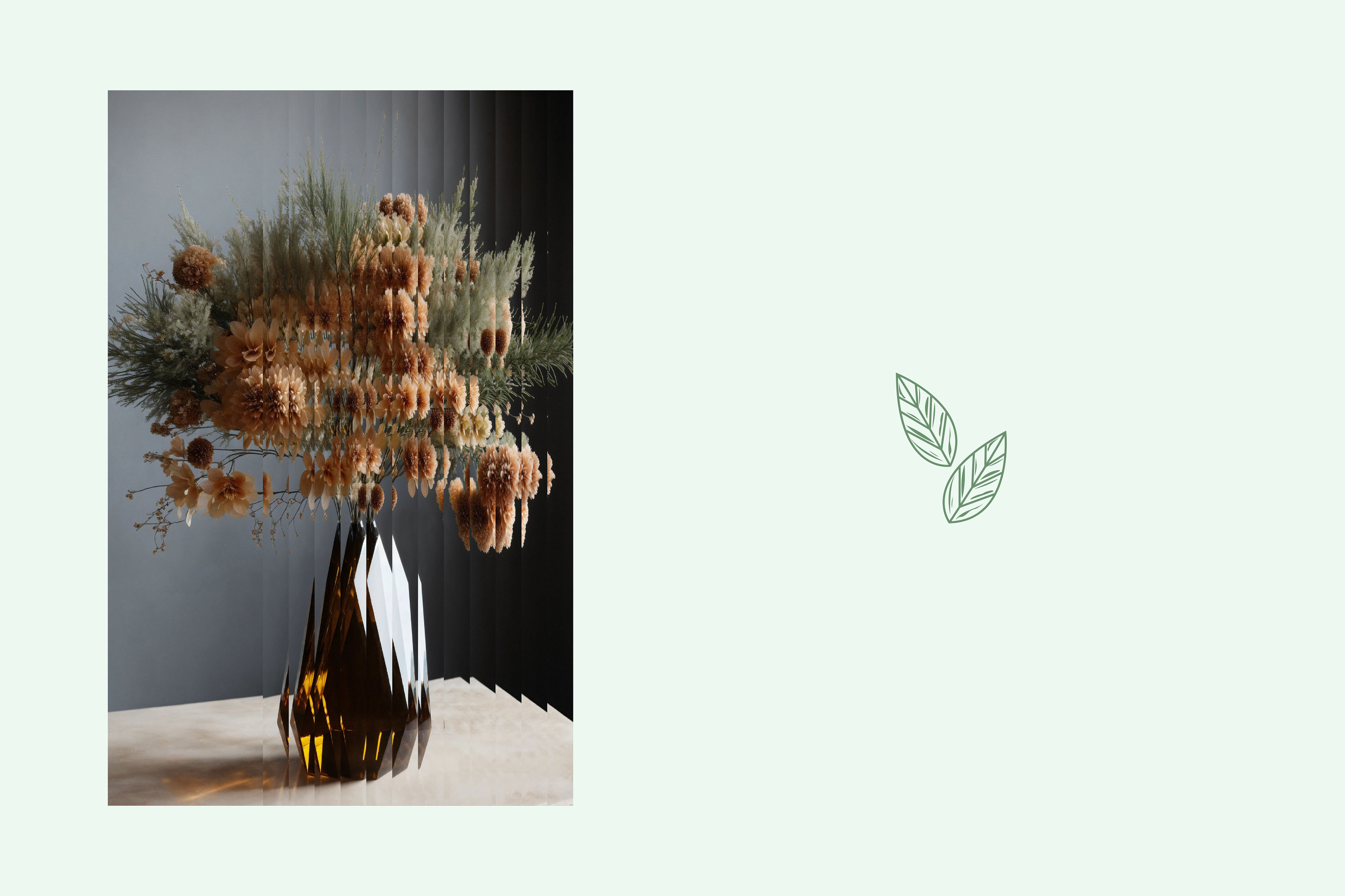 Green Grass | Логотип и фирменный стиль для салона цветов — Изображение №12 — Брендинг на Dprofile