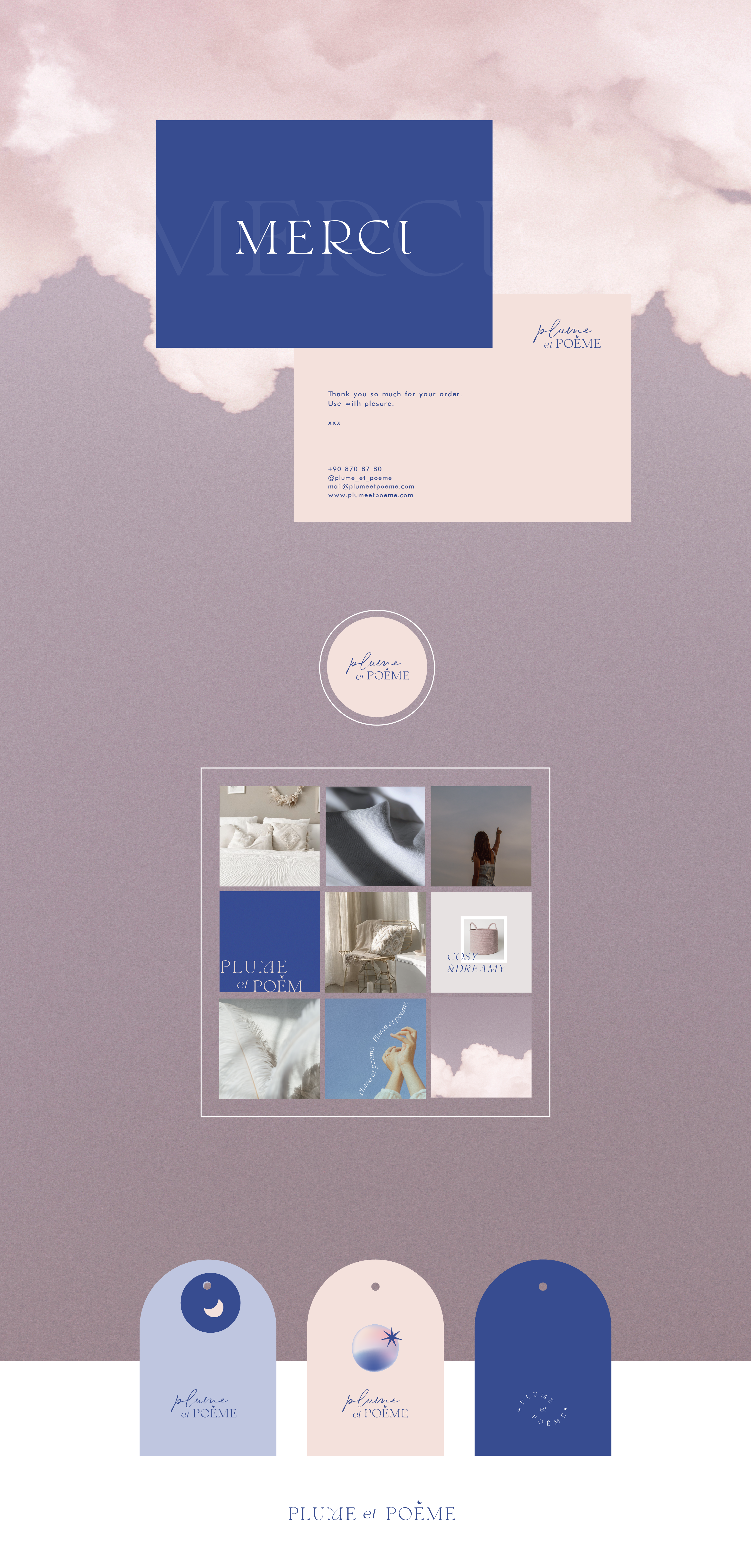 Plume et Poème - Dreamy Home decor and Pillow covers — Изображение №8 — Брендинг на Dprofile