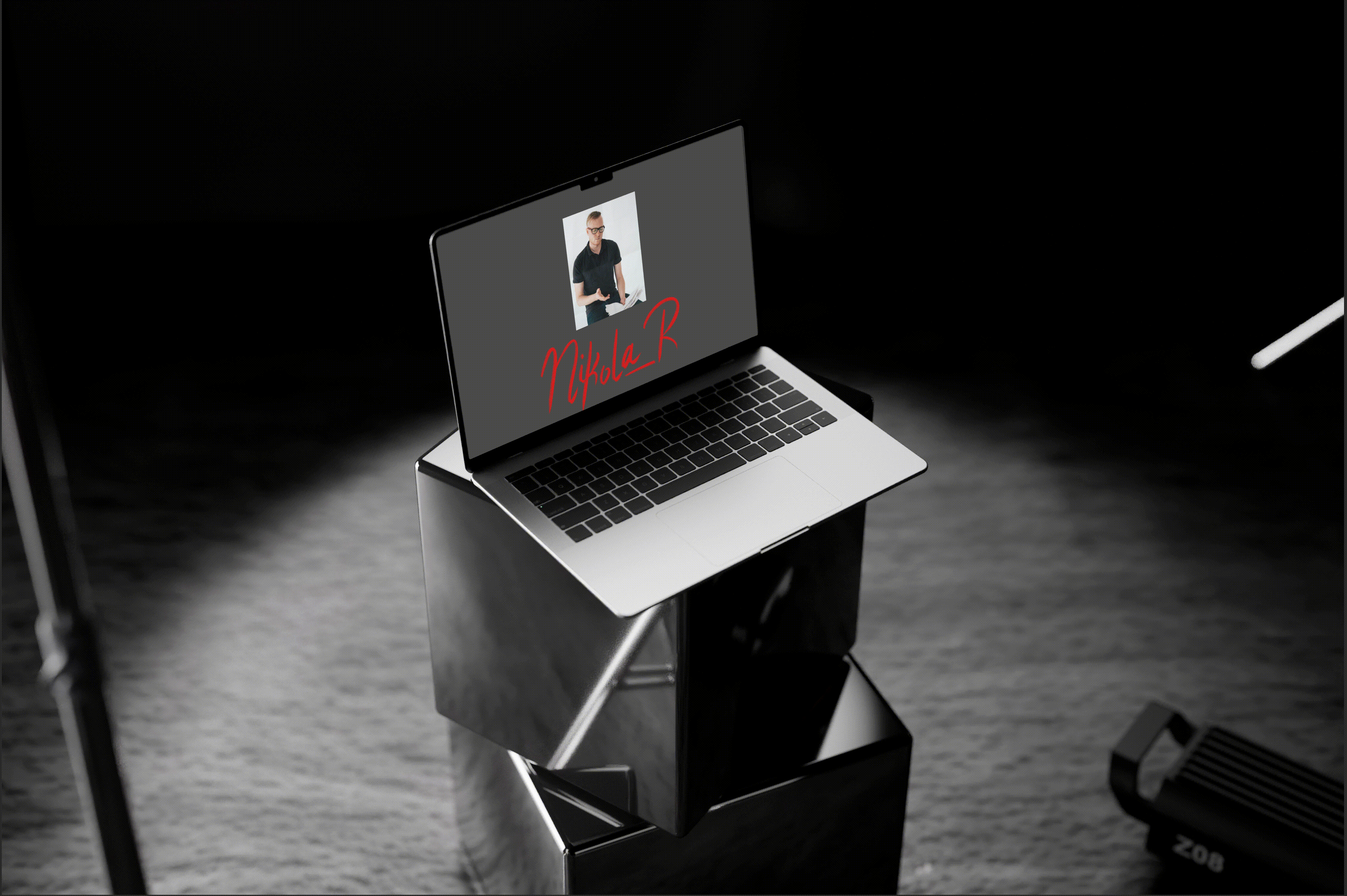 Лендинг для поэта — Изображение №2 — Интерфейсы на Dprofile