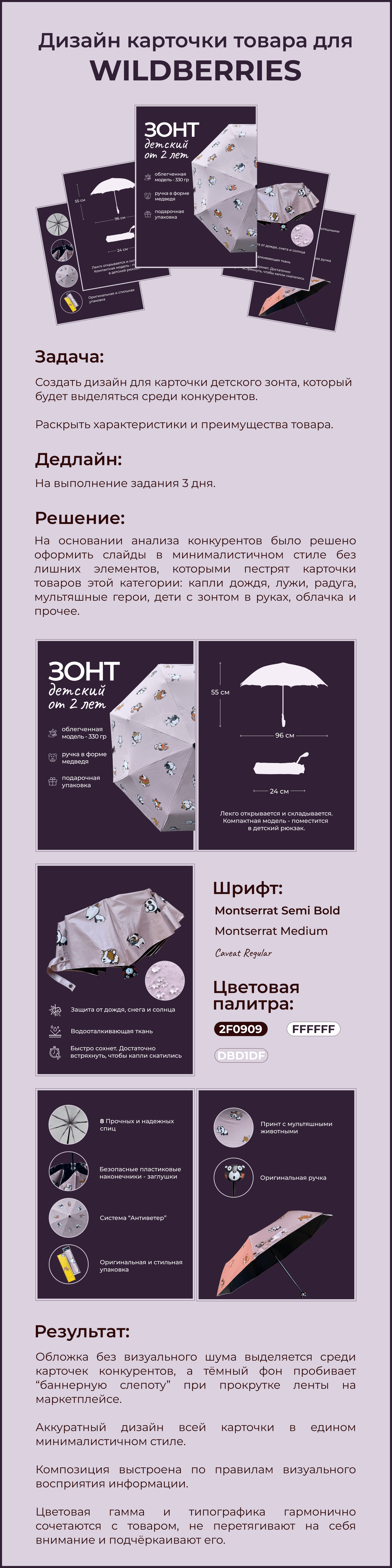 Инфографика для Wildberries — Изображение №1 — Графика, Маркетинг на Dprofile