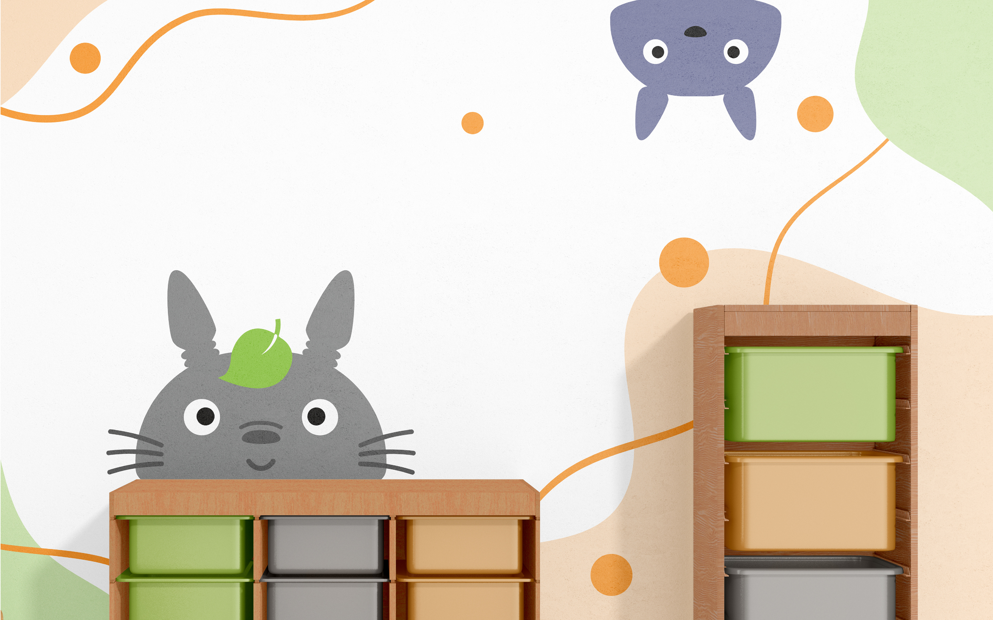 Фирменный стиль для детского клуба "TOTORO" — Изображение №8 — Брендинг на Dprofile