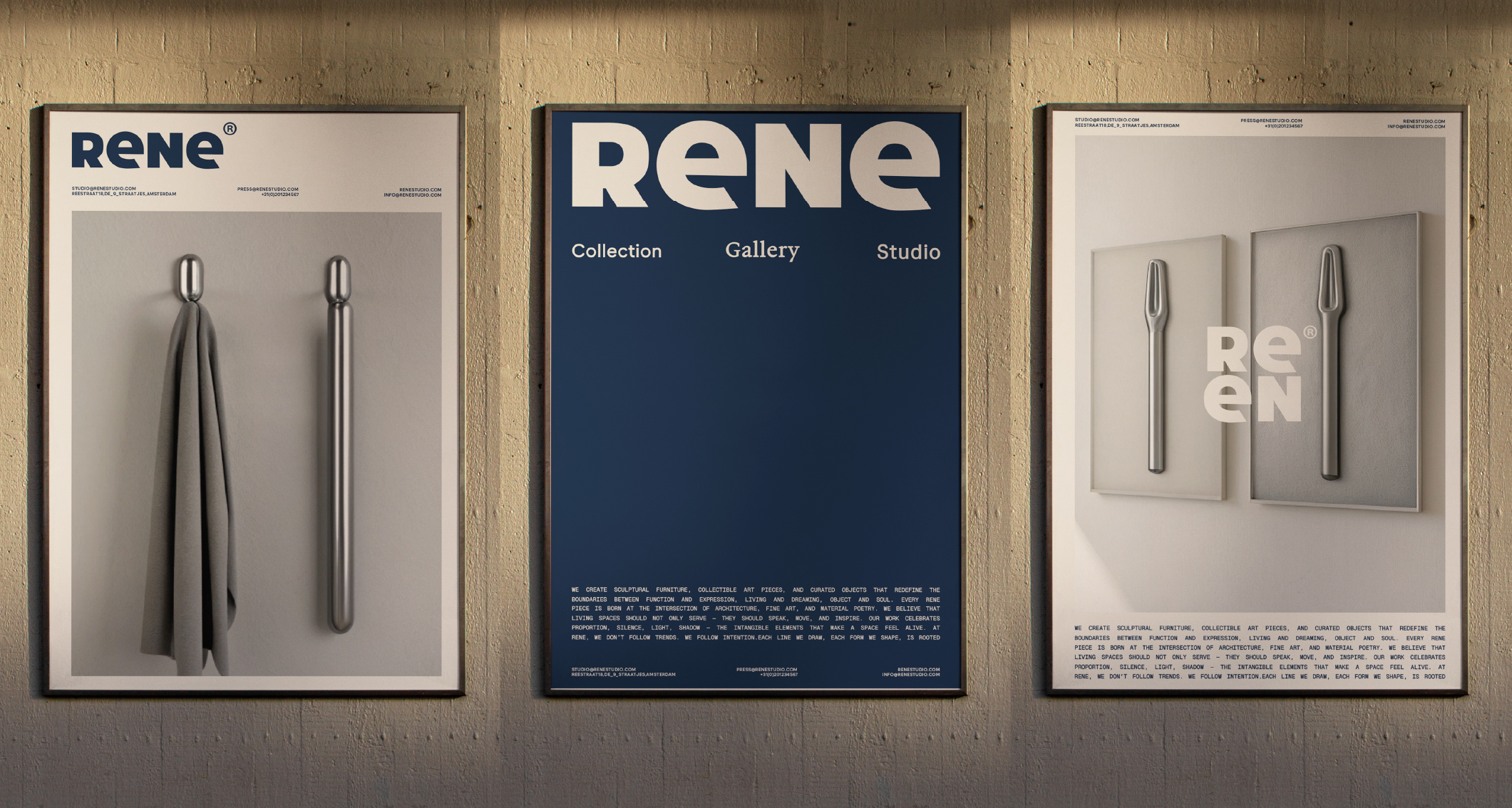 RENE / FURNITURE BRAND — Изображение №15 — Брендинг, Графика на Dprofile