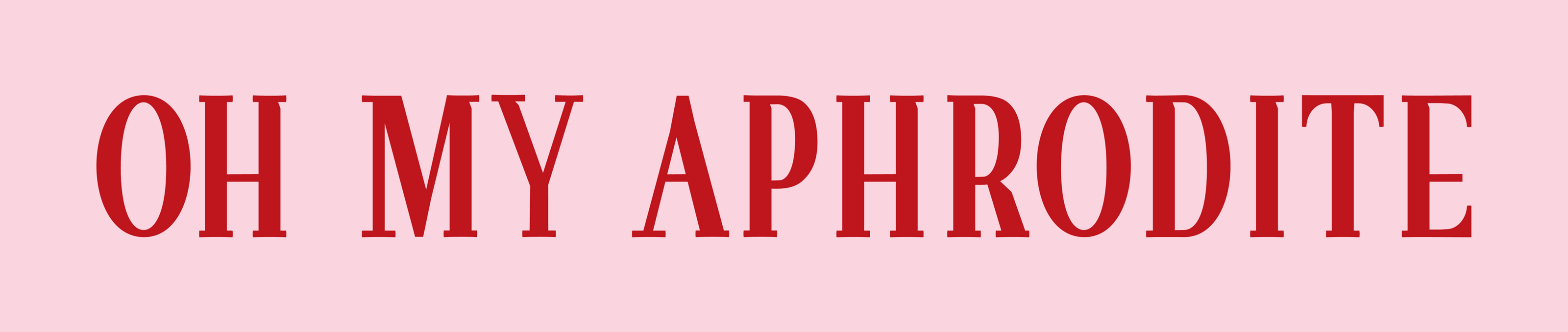 Oh my Afrodite / Логотип для бренда одежды — Изображение №2 — Брендинг, Графика на Dprofile