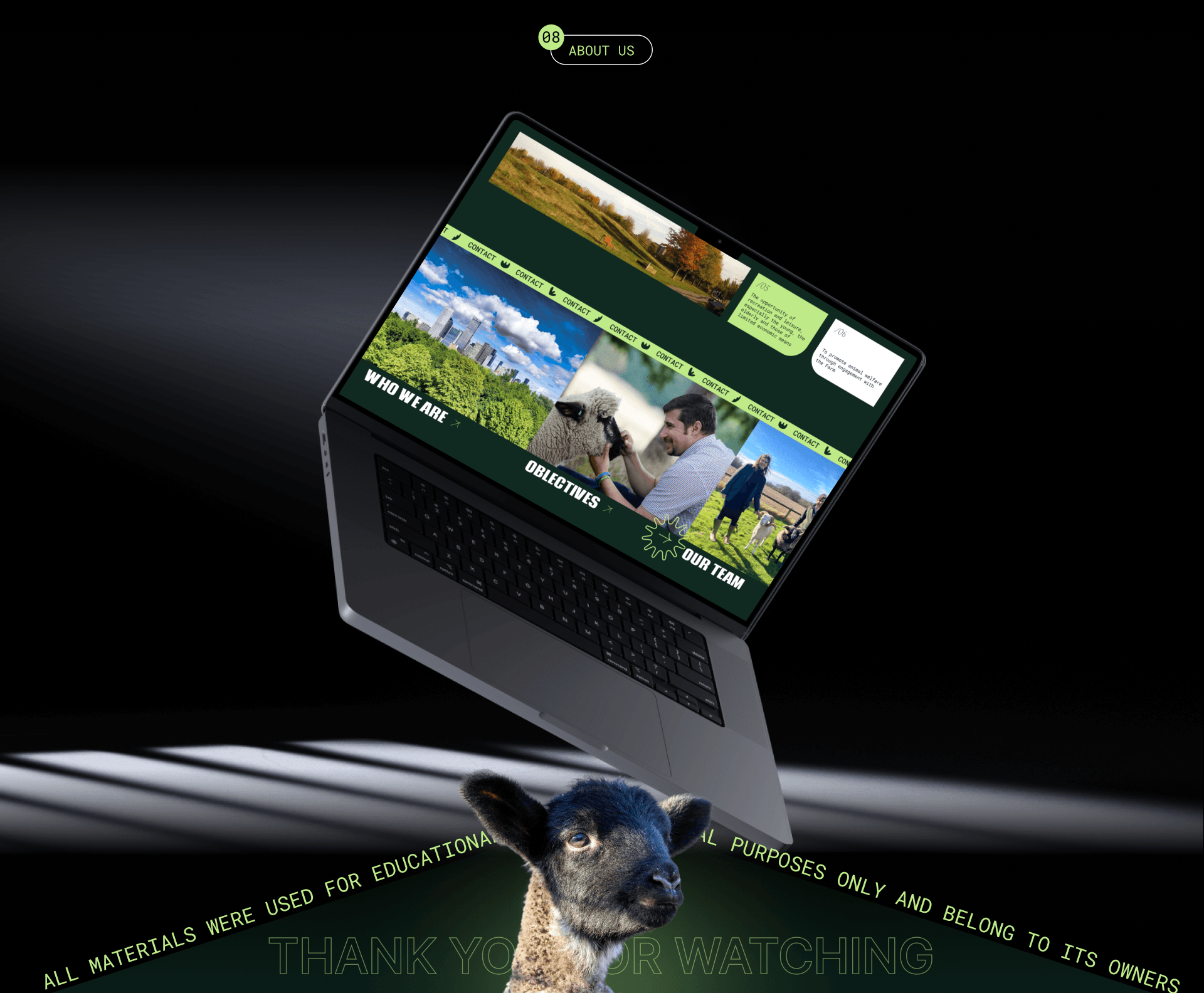 Mudchute Park&Farm | Corporate Website Redesign — Изображение №14 — Интерфейсы, Анимация на Dprofile