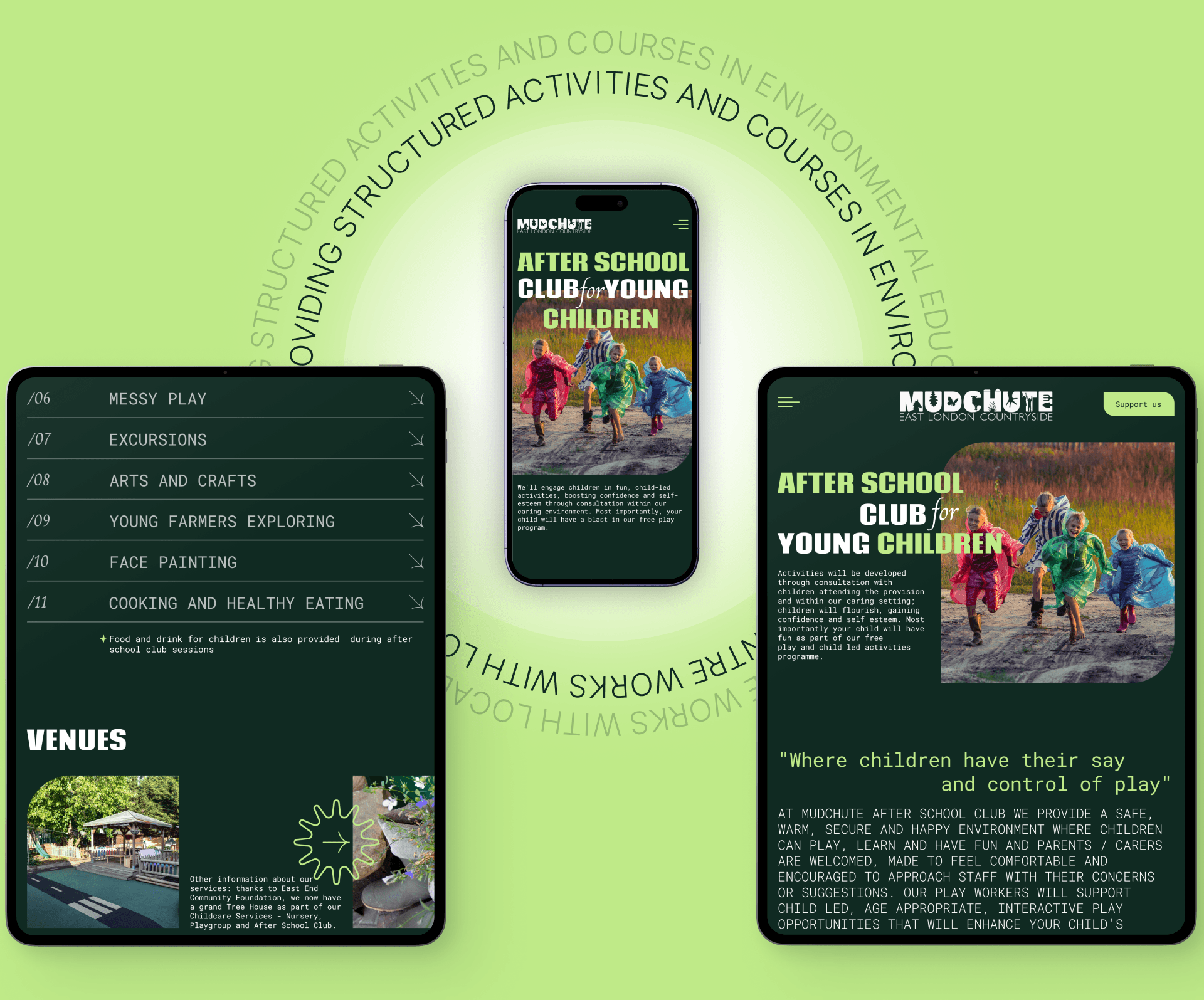 Mudchute Park&Farm | Corporate Website Redesign — Изображение №7 — Интерфейсы, Анимация на Dprofile