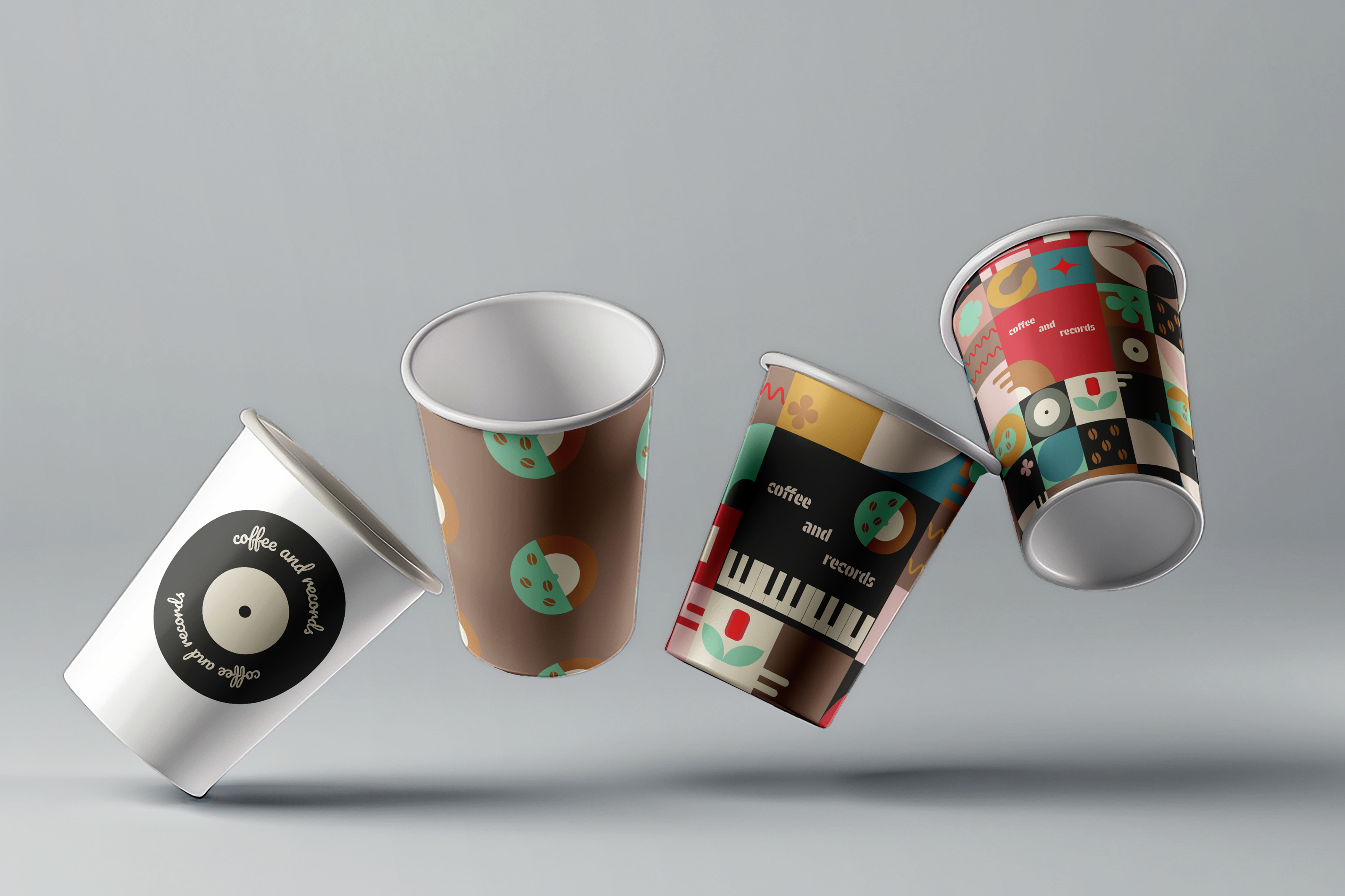 Coffee and records — Изображение №21 — Брендинг, Графика на Dprofile