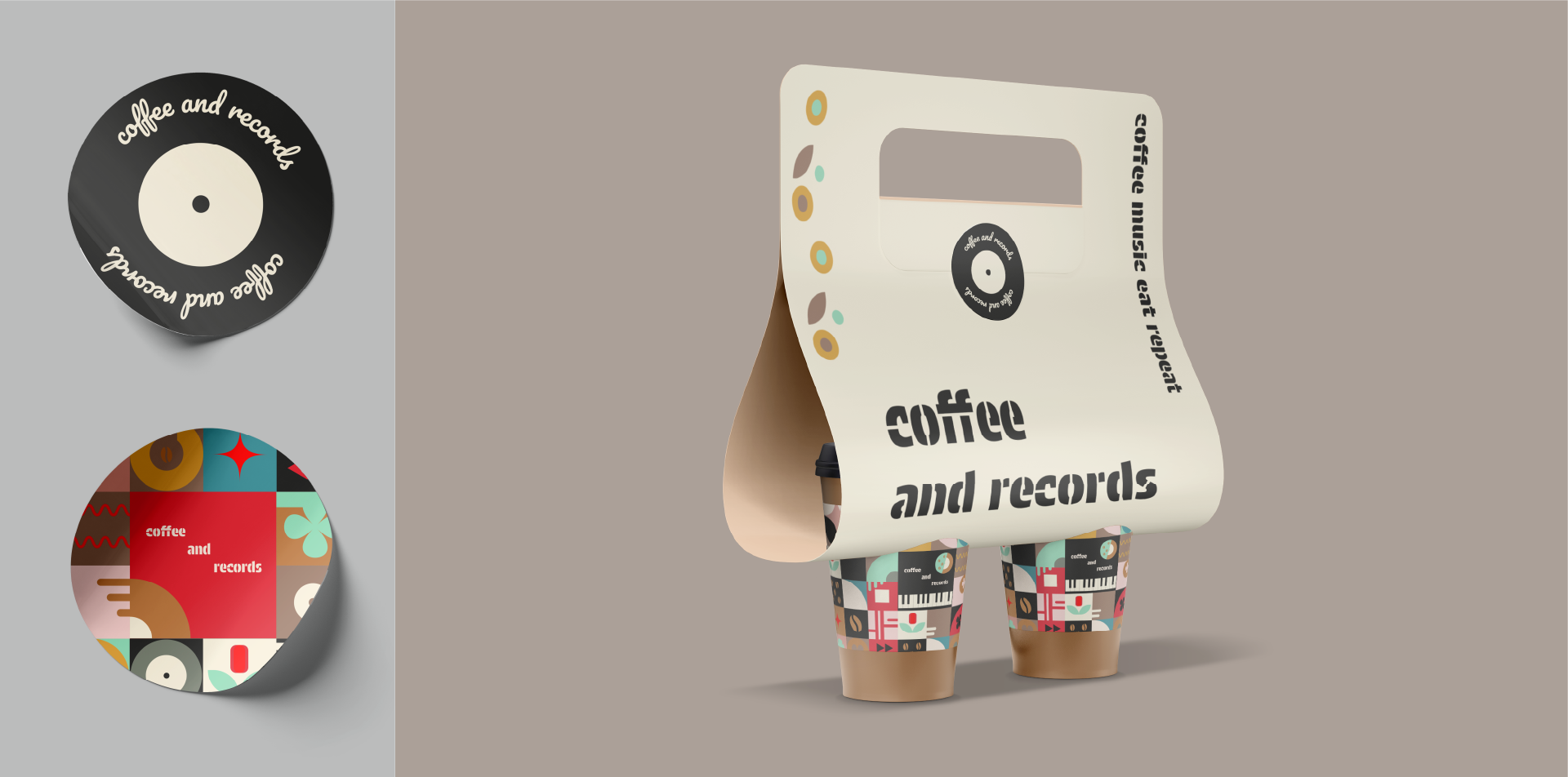 Coffee and records — Изображение №13 — Брендинг, Графика на Dprofile
