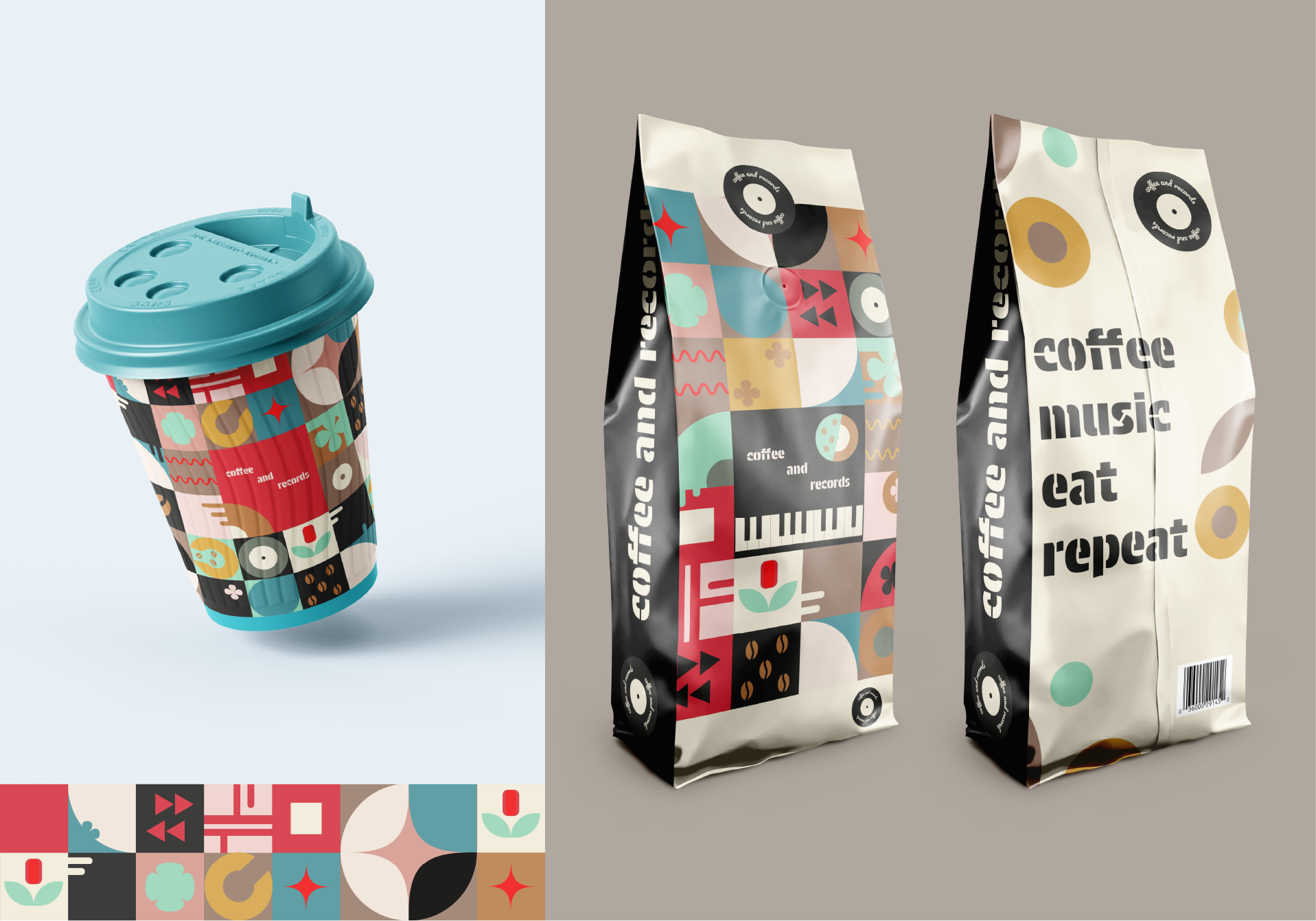 Coffee and records — Изображение №9 — Брендинг, Графика на Dprofile