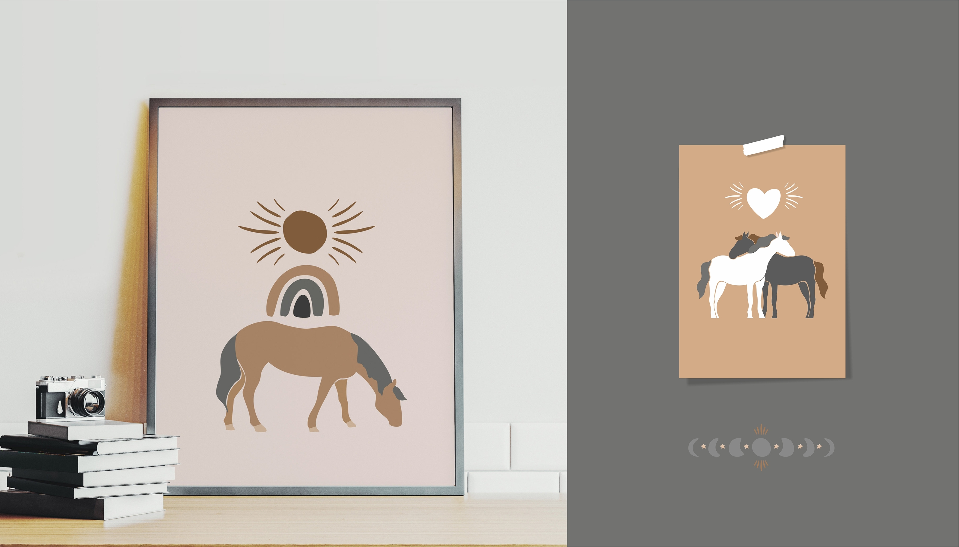 Magical horses illustration — Изображение №7 — Иллюстрация, Графика на Dprofile