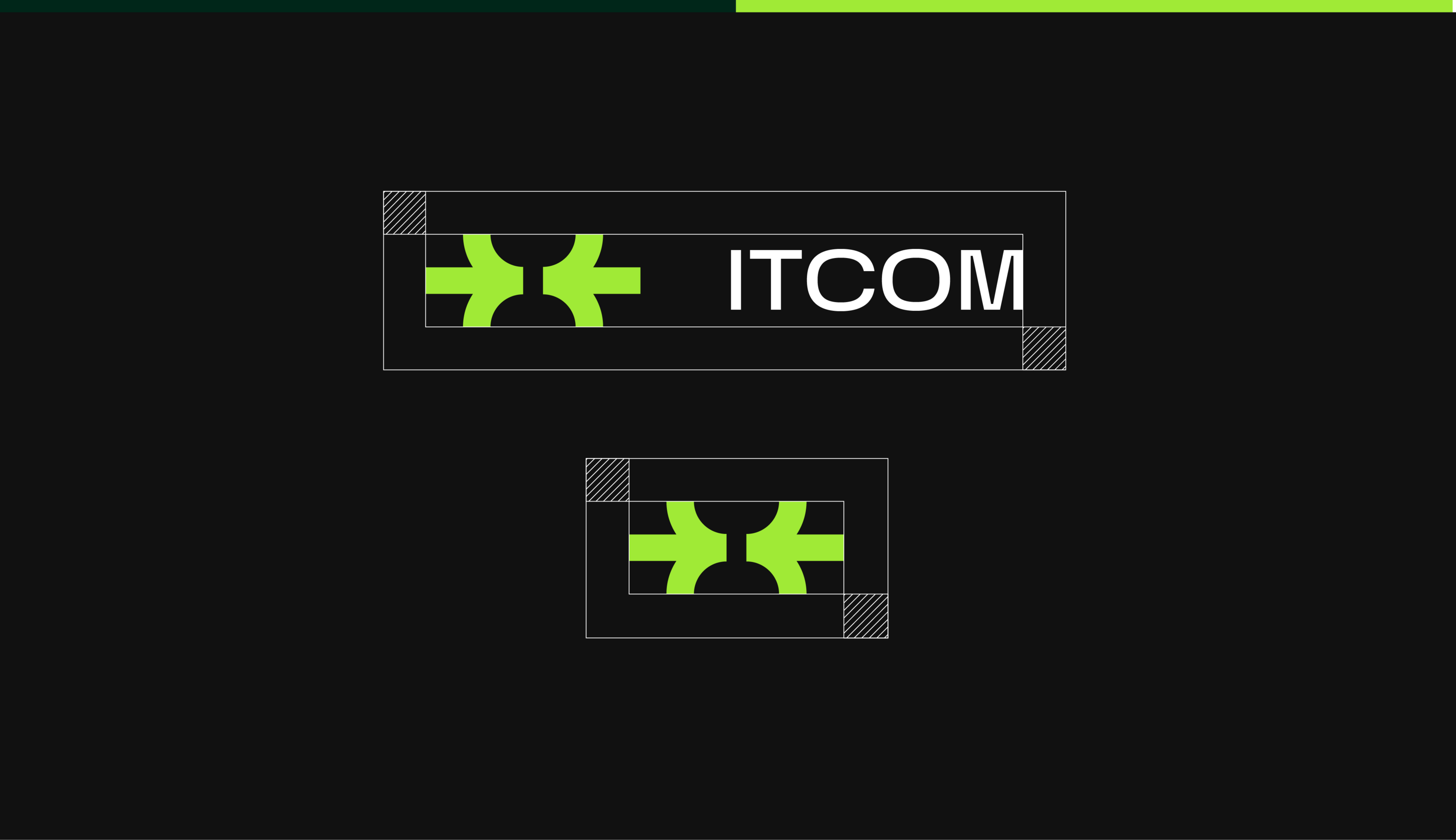 Разработка логотипа и брендинга для компании ITCOM — Изображение №4 — Брендинг на Dprofile