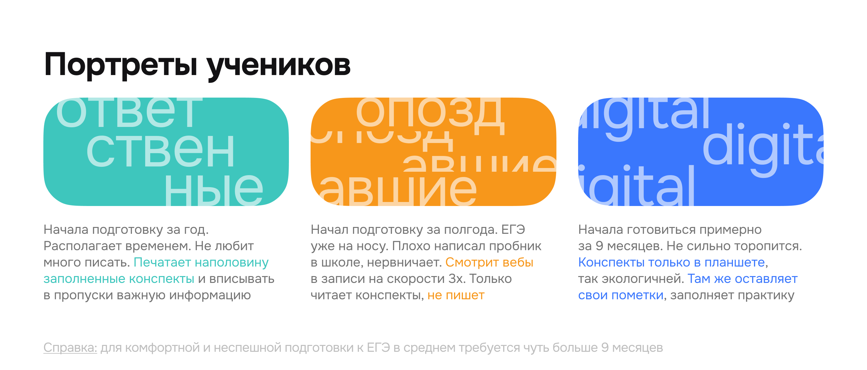 Конспекты для Школково #1 — Изображение №5 — Брендинг, Графика на Dprofile