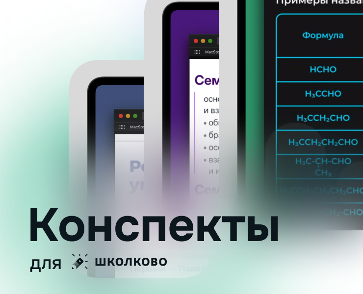 Конспекты для Школково #1 — Брендинг, Графика на Dprofile
