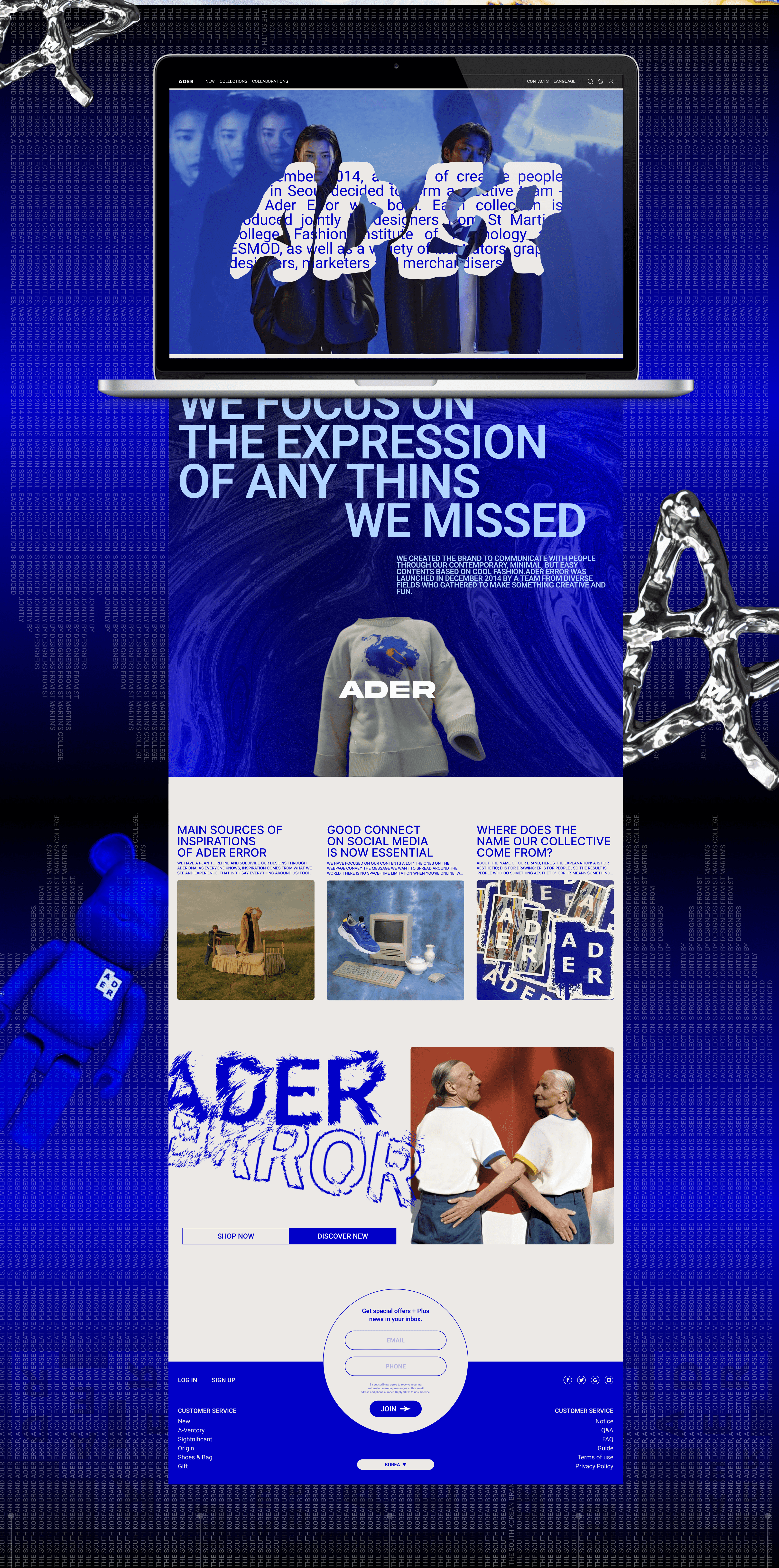 ADER ERROR E-commerce design — Изображение №2 — Интерфейсы, Маркетинг на Dprofile
