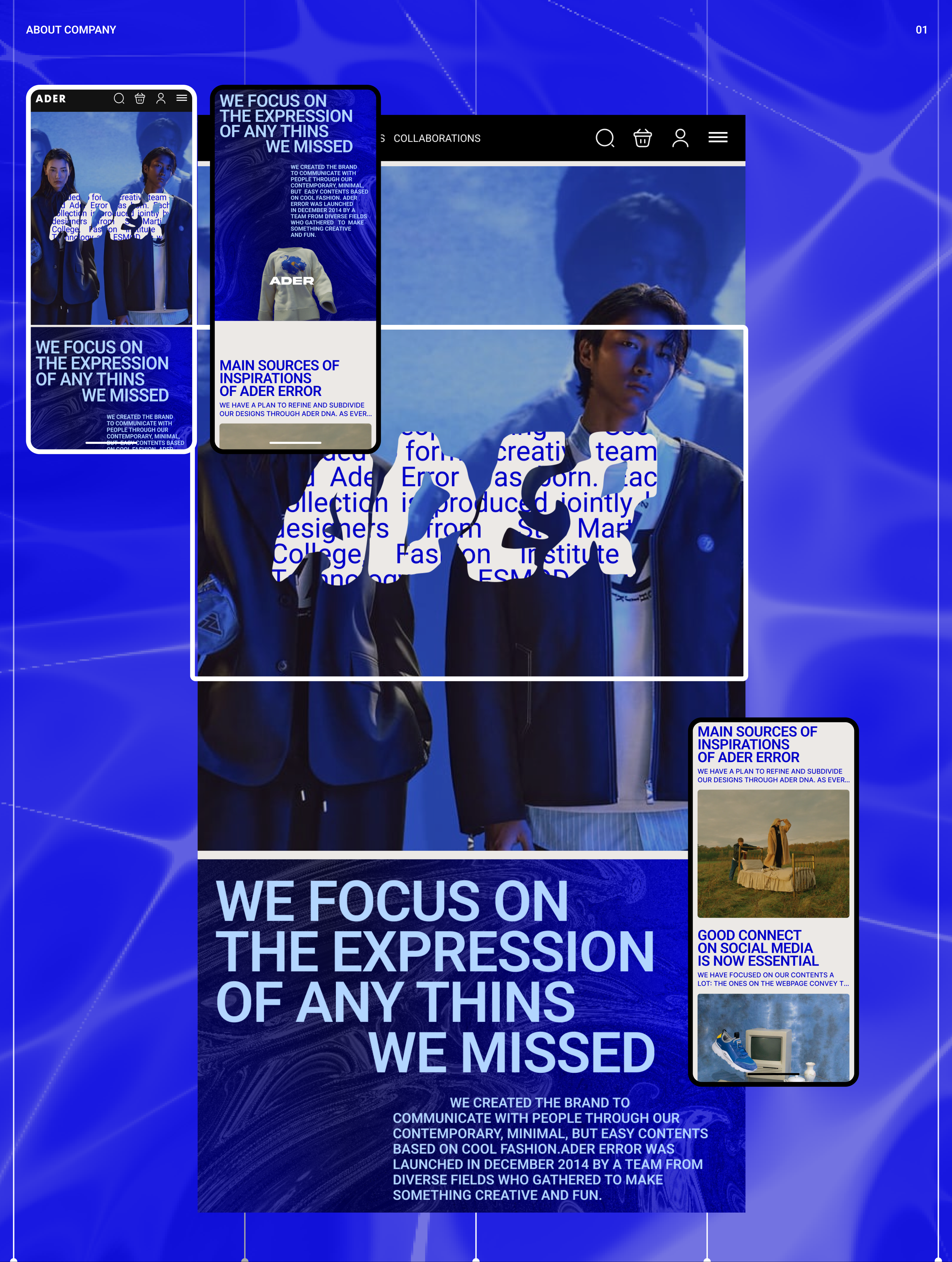 ADER ERROR E-commerce design — Изображение №3 — Интерфейсы, Маркетинг на Dprofile