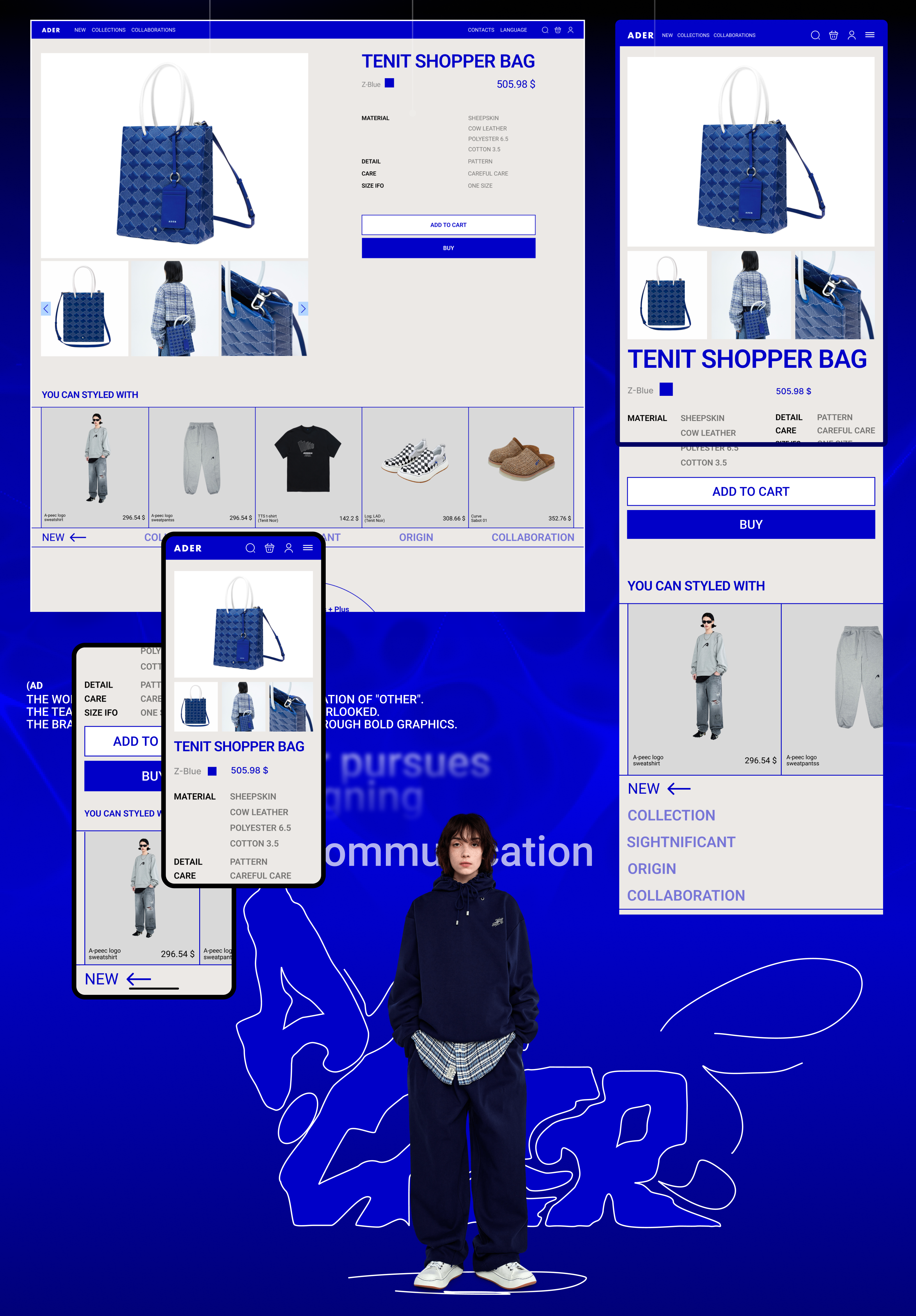 ADER ERROR E-commerce design — Изображение №8 — Интерфейсы, Маркетинг на Dprofile