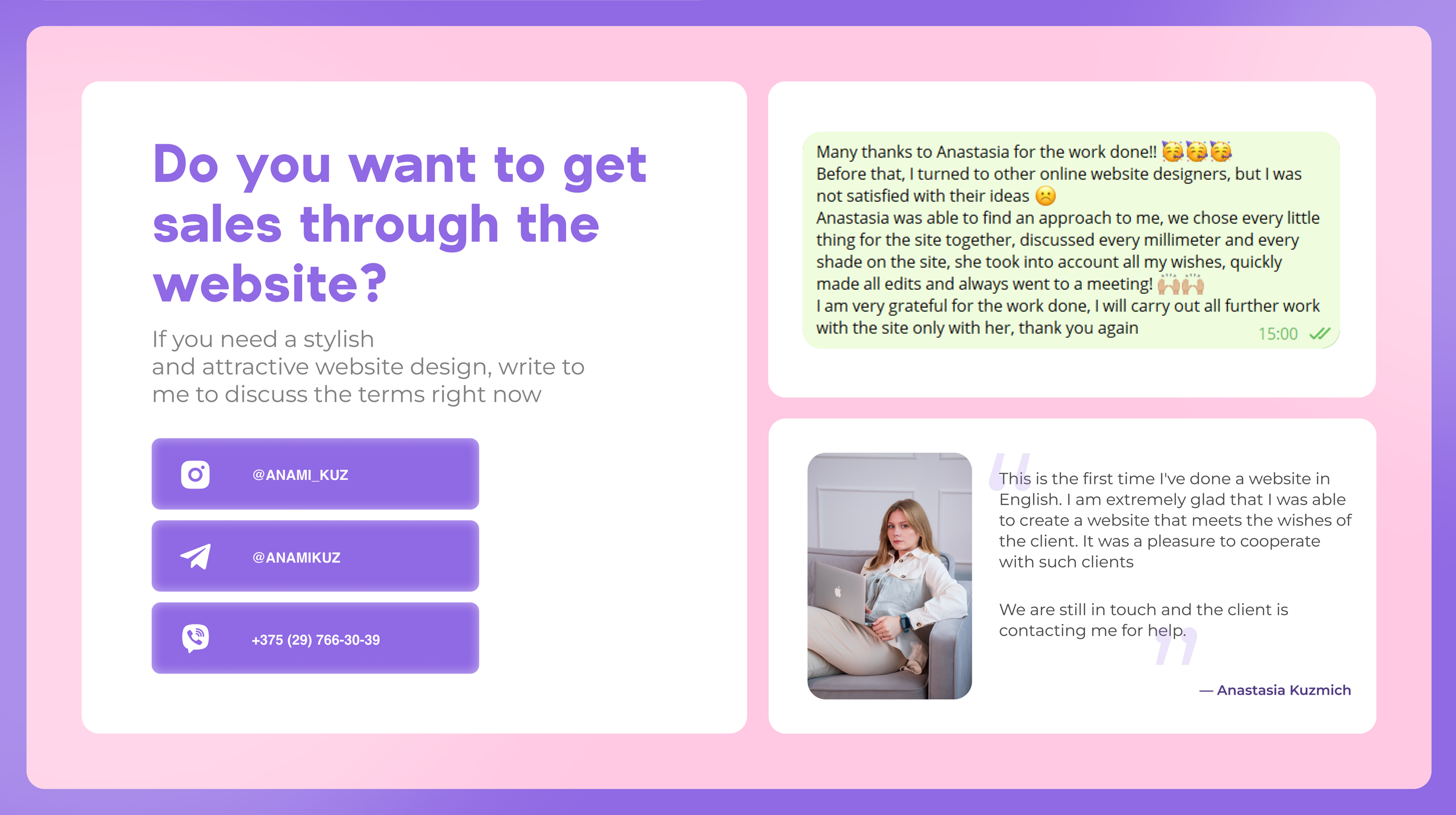 Website for a grooming salon/груминг салон — Изображение №7 — Интерфейсы на Dprofile