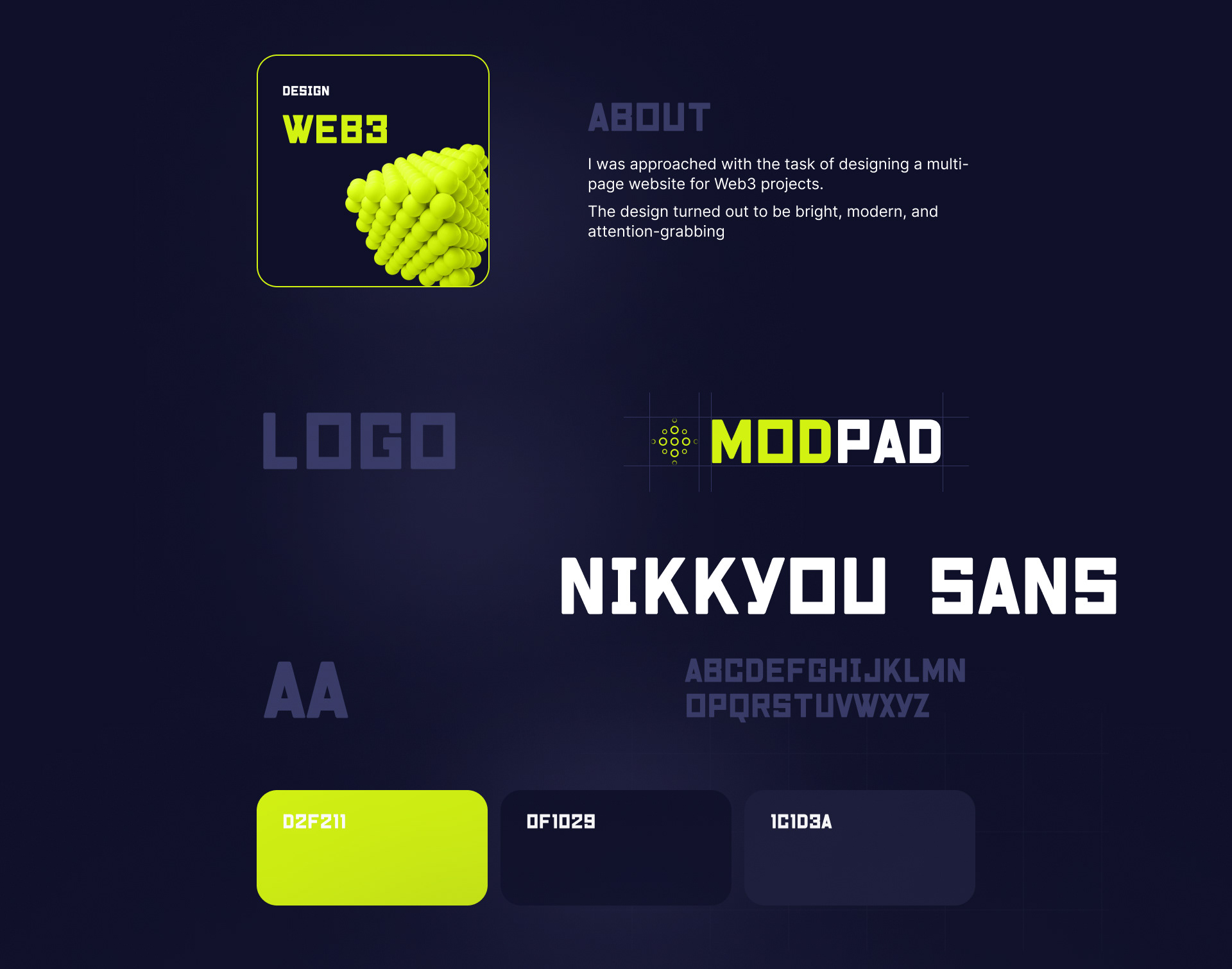 ModPad - Design for Web3 — Изображение №2 — Интерфейсы на Dprofile