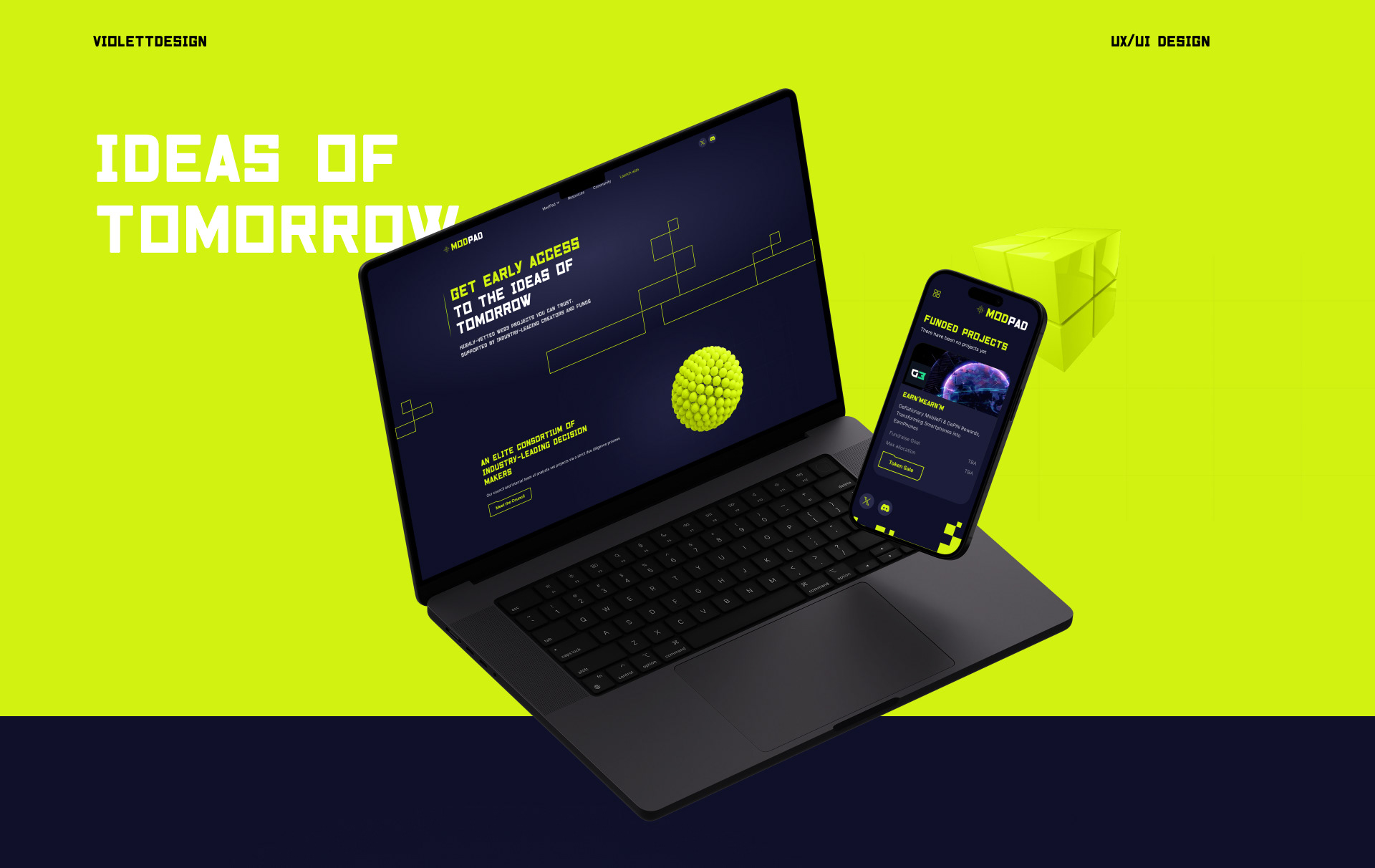 ModPad - Design for Web3 — Изображение №1 — Интерфейсы на Dprofile