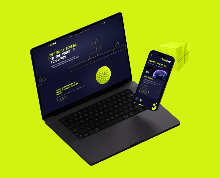 ModPad - Design for Web3 на Dprofile