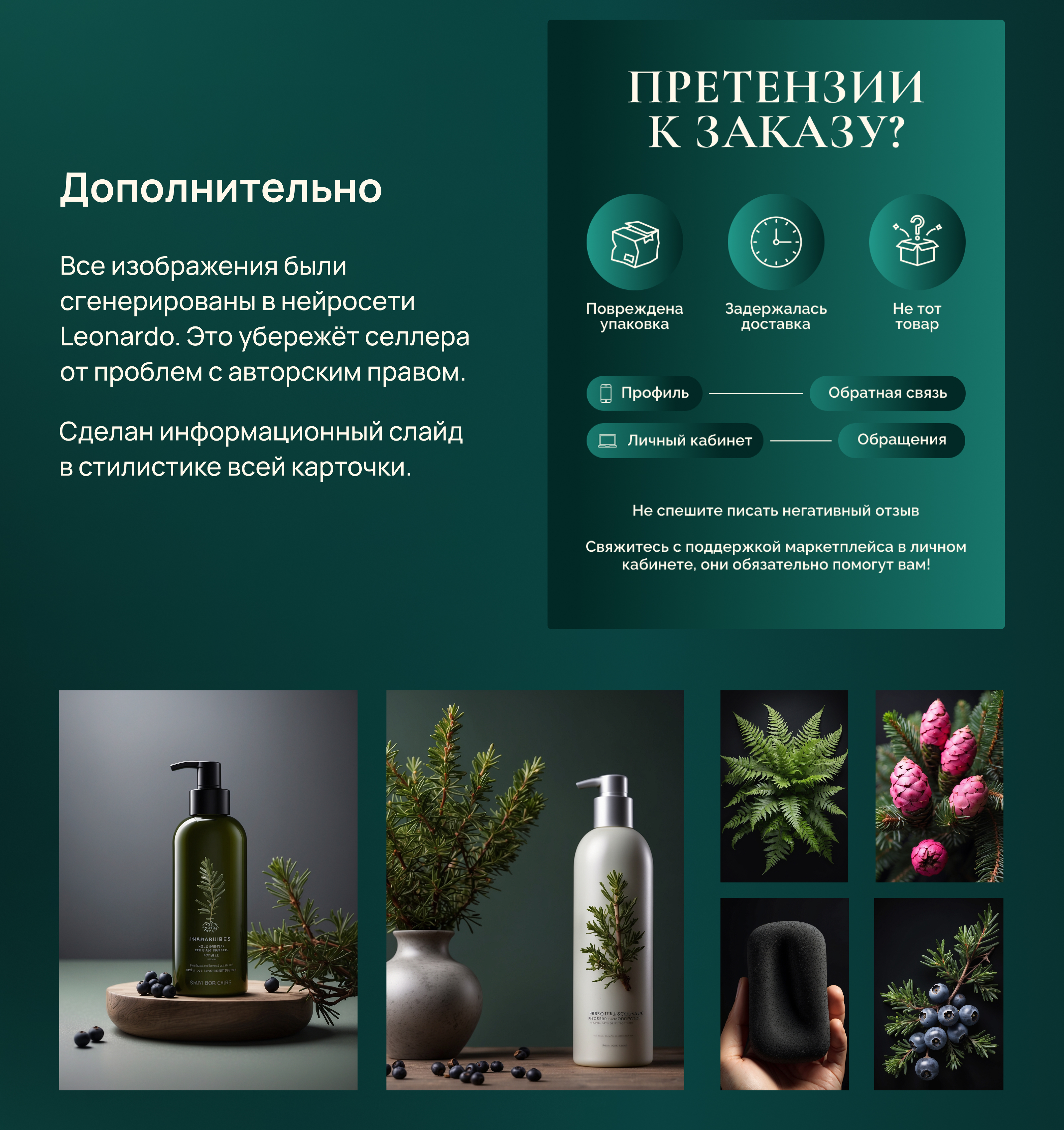 Инфографика для маркетплейсов |красота — Изображение №6 — Графика, Маркетинг на Dprofile