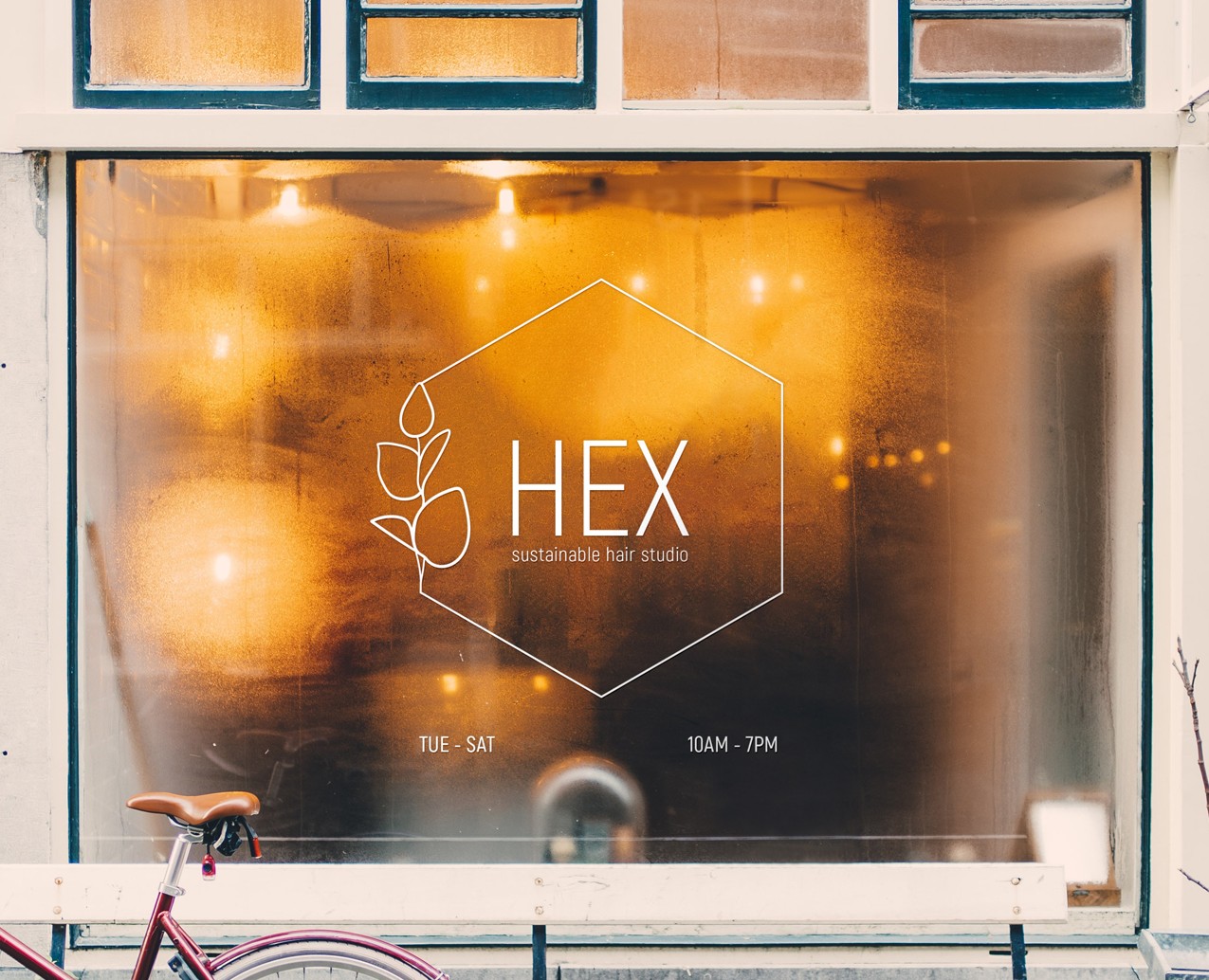 Sustainable Hair Studio Brand identity & Art Direction на Dprofile