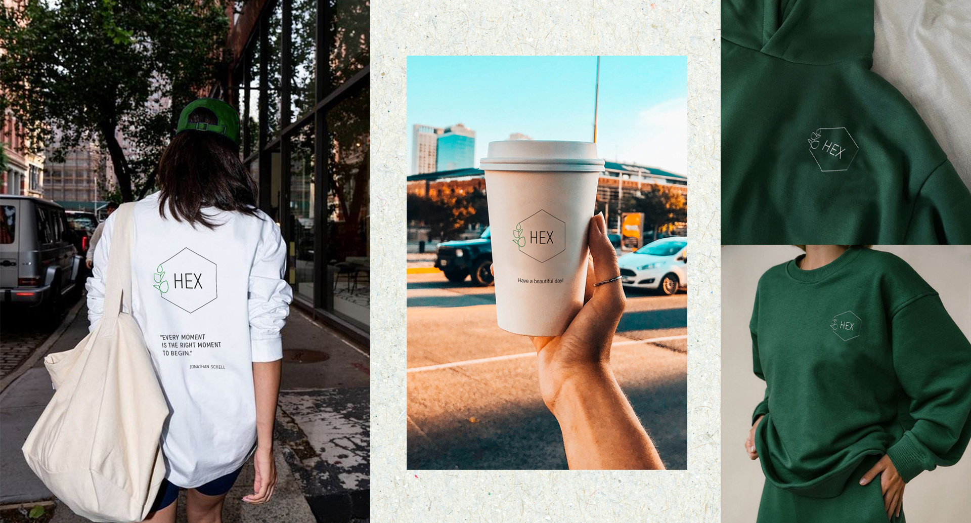 Sustainable Hair Studio Brand identity & Art Direction — Изображение №12 — Брендинг на Dprofile