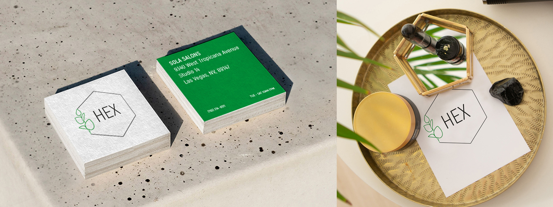 Sustainable Hair Studio Brand identity & Art Direction — Изображение №6 — Брендинг на Dprofile
