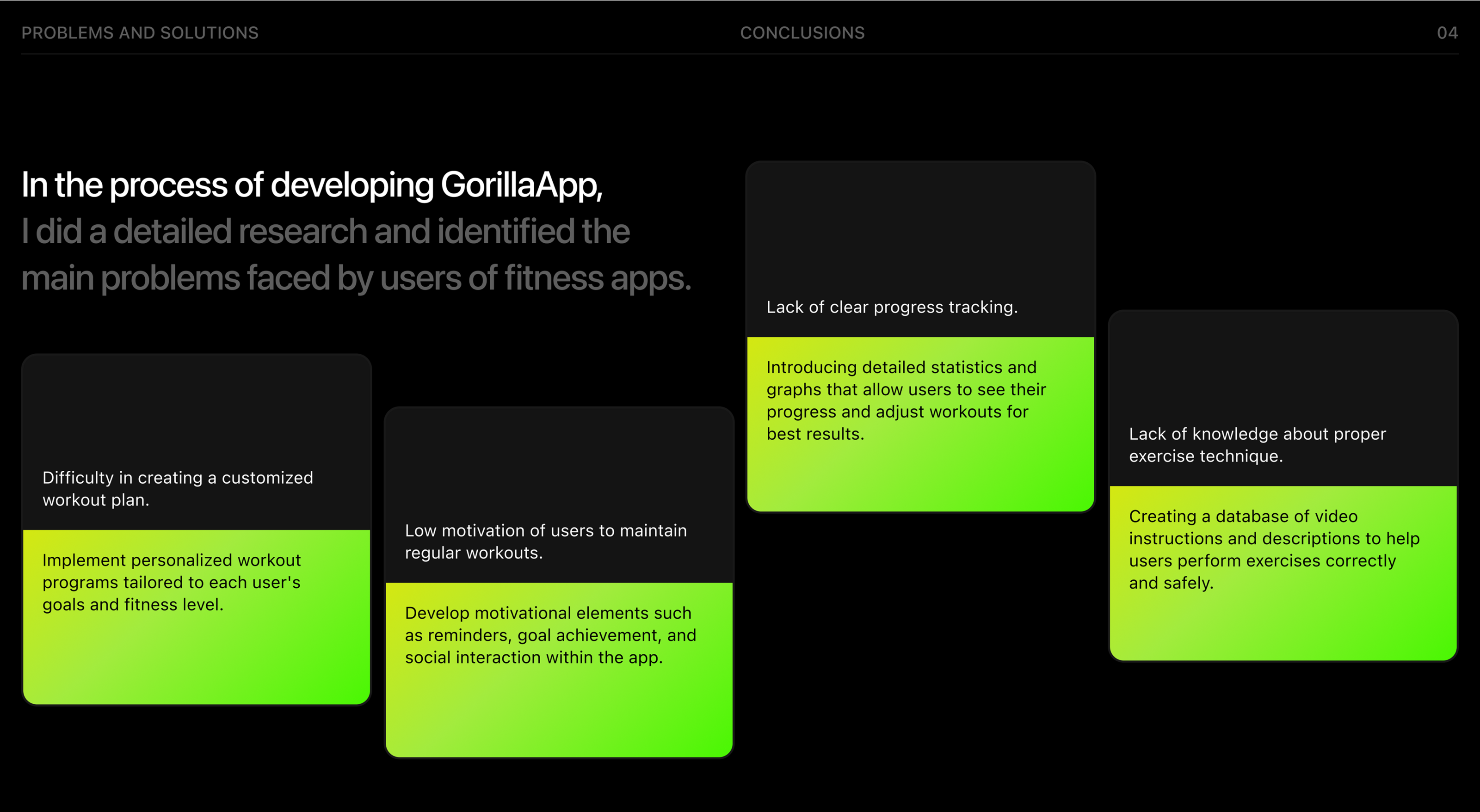 GorillaFit | Фитнес приложение — Изображение №7 — Интерфейсы на Dprofile