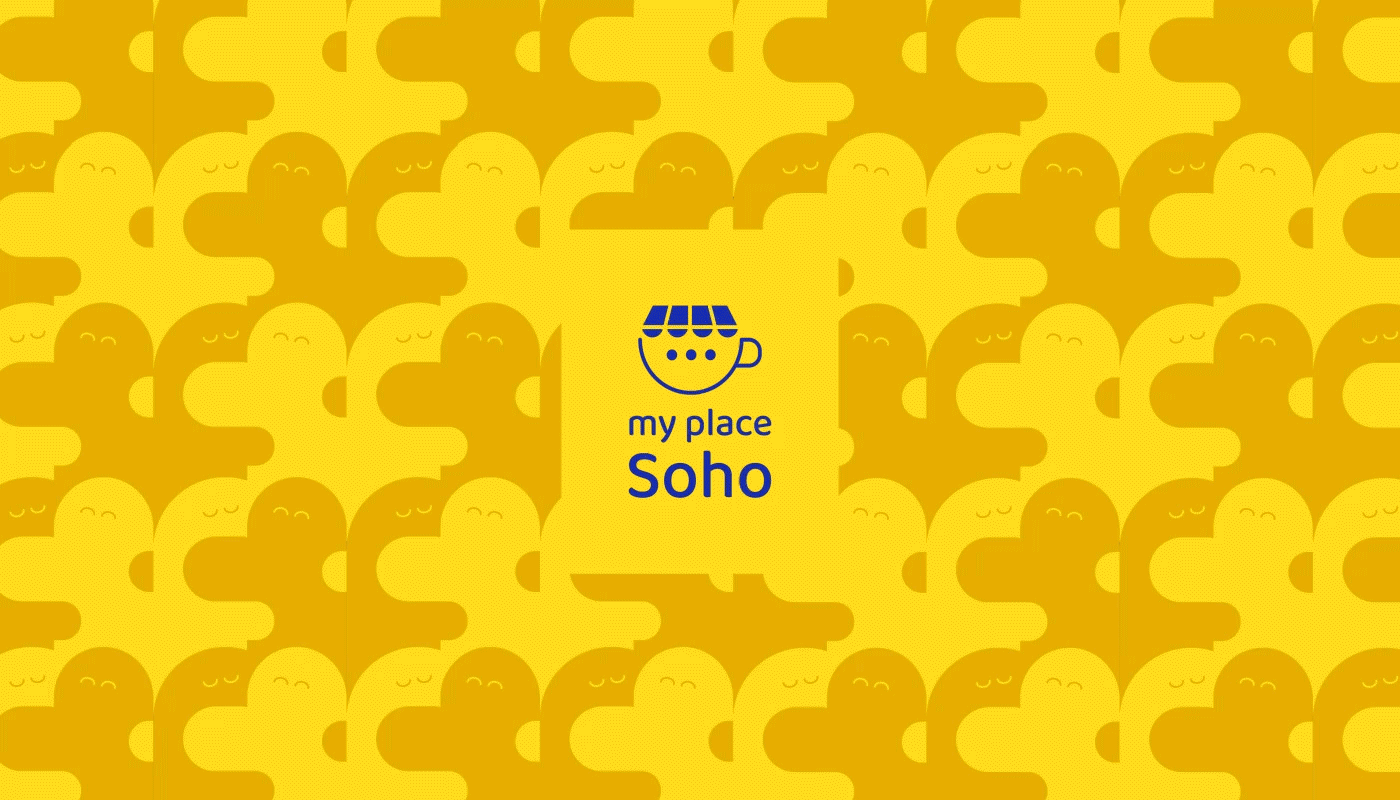 Логотип и фирменный стиль для кофейни|My Place Soho — Изображение №1 — Брендинг, Графика на Dprofile