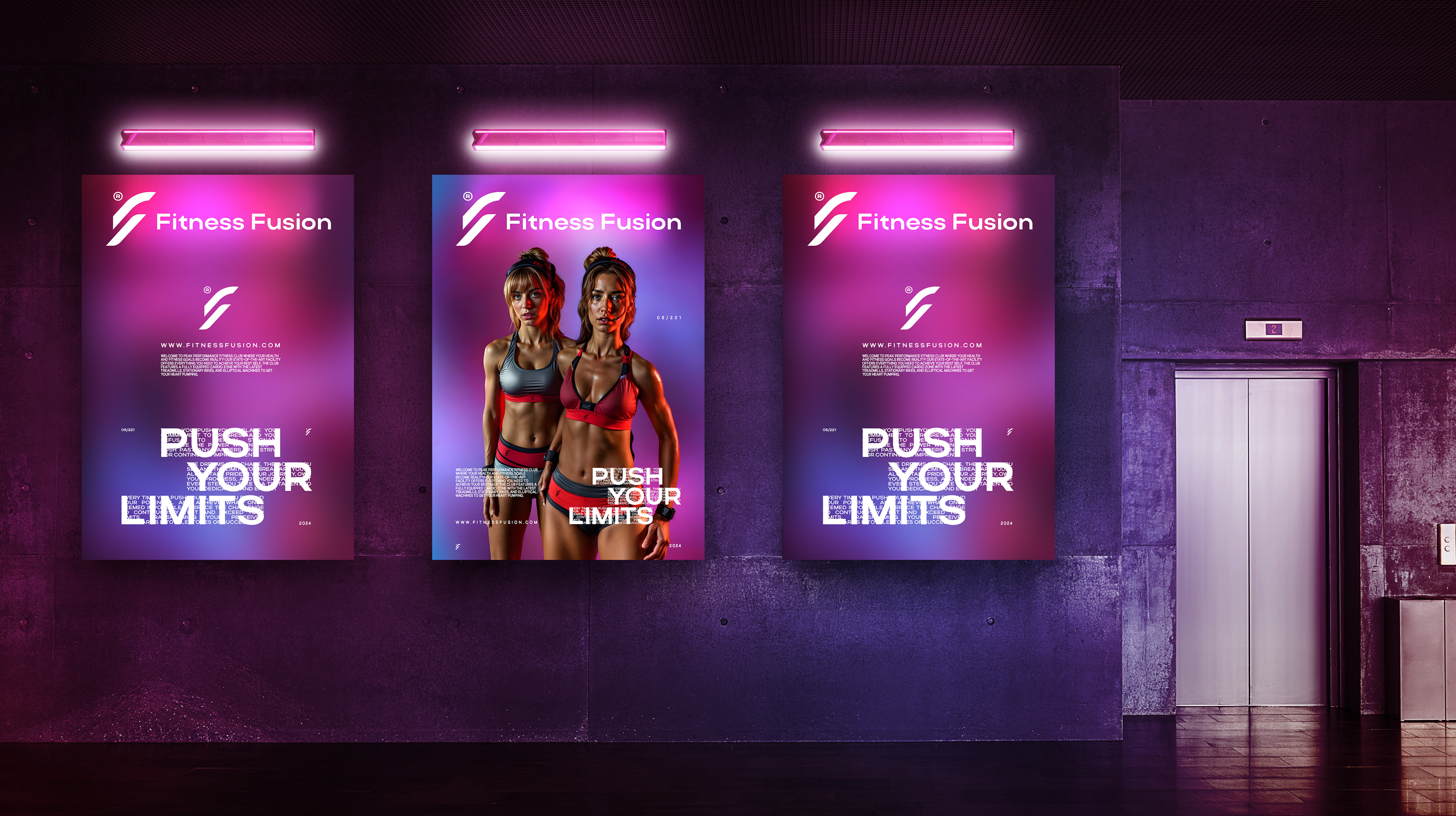 Fitness Fusion / Лого — Изображение №4 — Брендинг на Dprofile