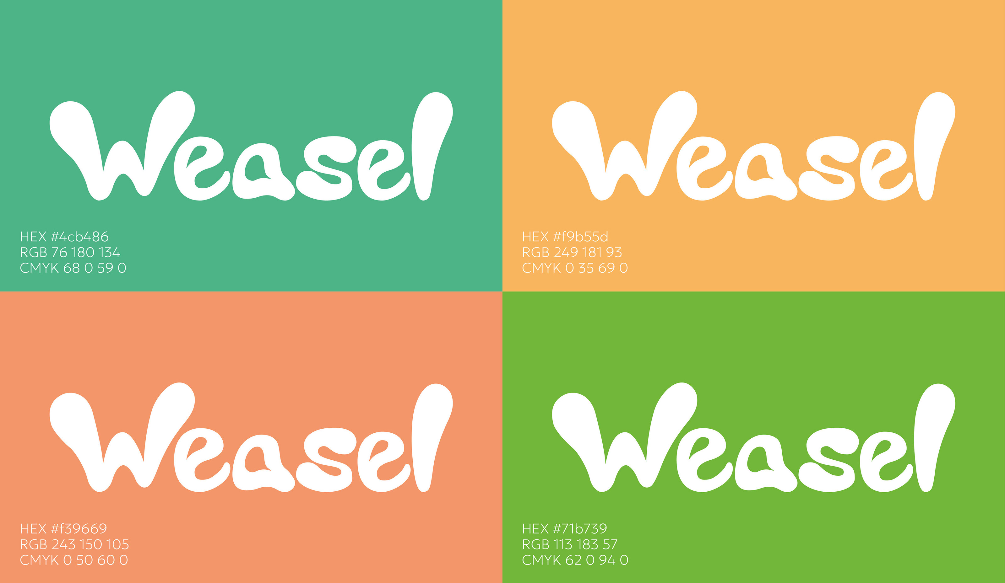 Weasel - Healthy cat food — Изображение №4 — Брендинг, Графика на Dprofile