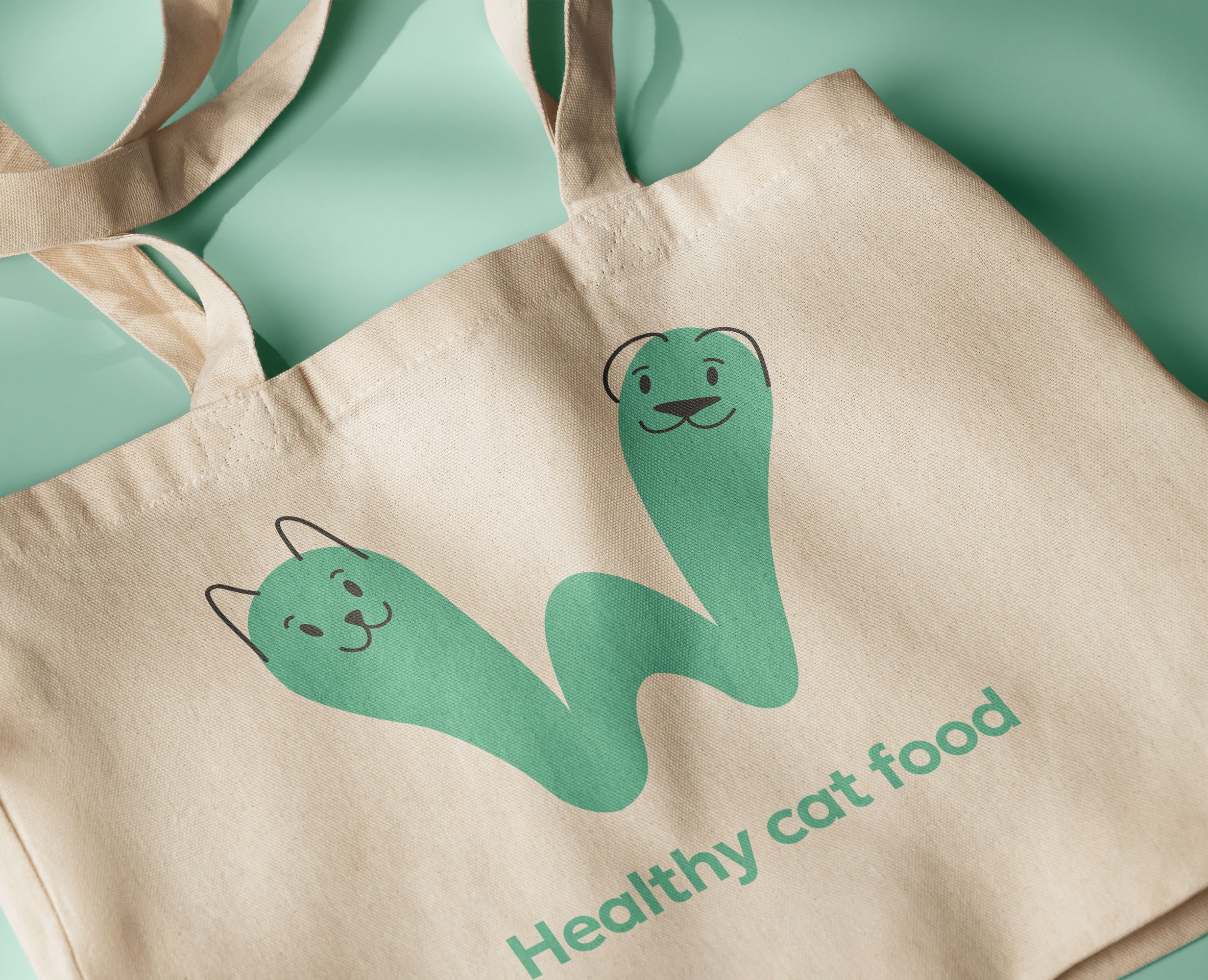 Weasel - Healthy cat food — Брендинг, Графика на Dprofile