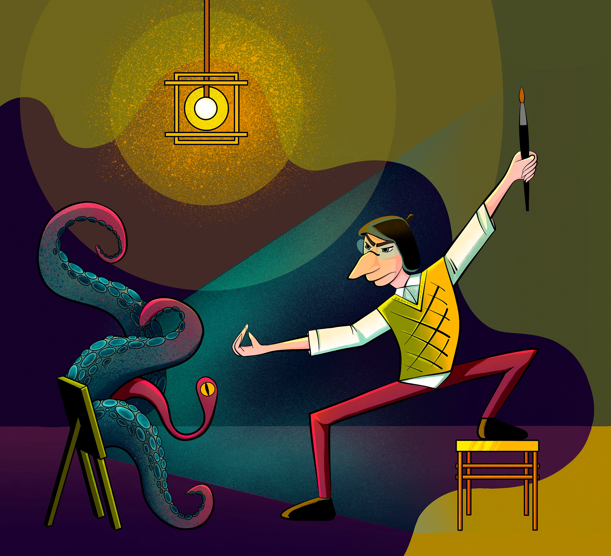 Crazy Colors. Aerosol paints. Packaging design — Изображение №10 — Брендинг, Иллюстрация на Dprofile