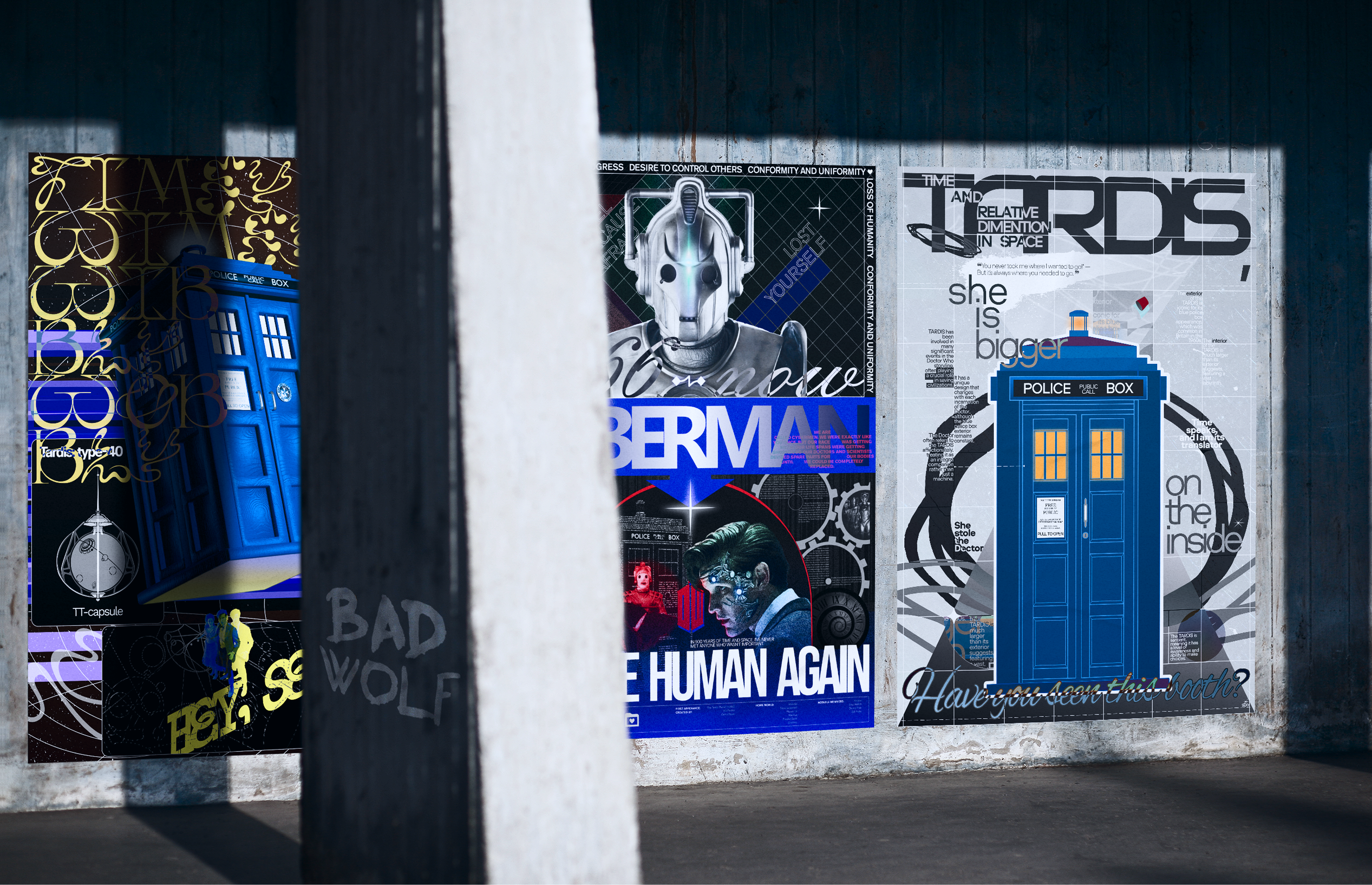 DOCTOR WHO [POSTER COLLECTION] — Изображение №3 — Брендинг, Графика на Dprofile