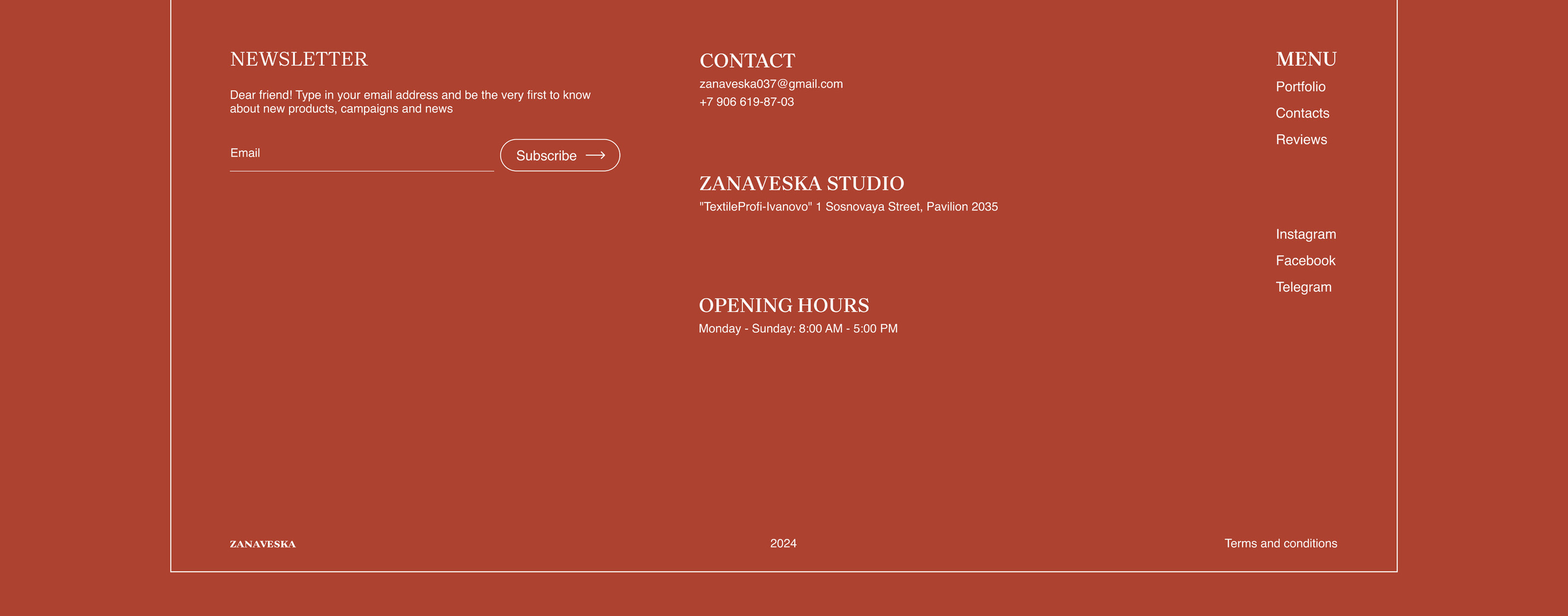 Zanaveska | website design — Изображение №6 — Интерфейсы, Анимация на Dprofile