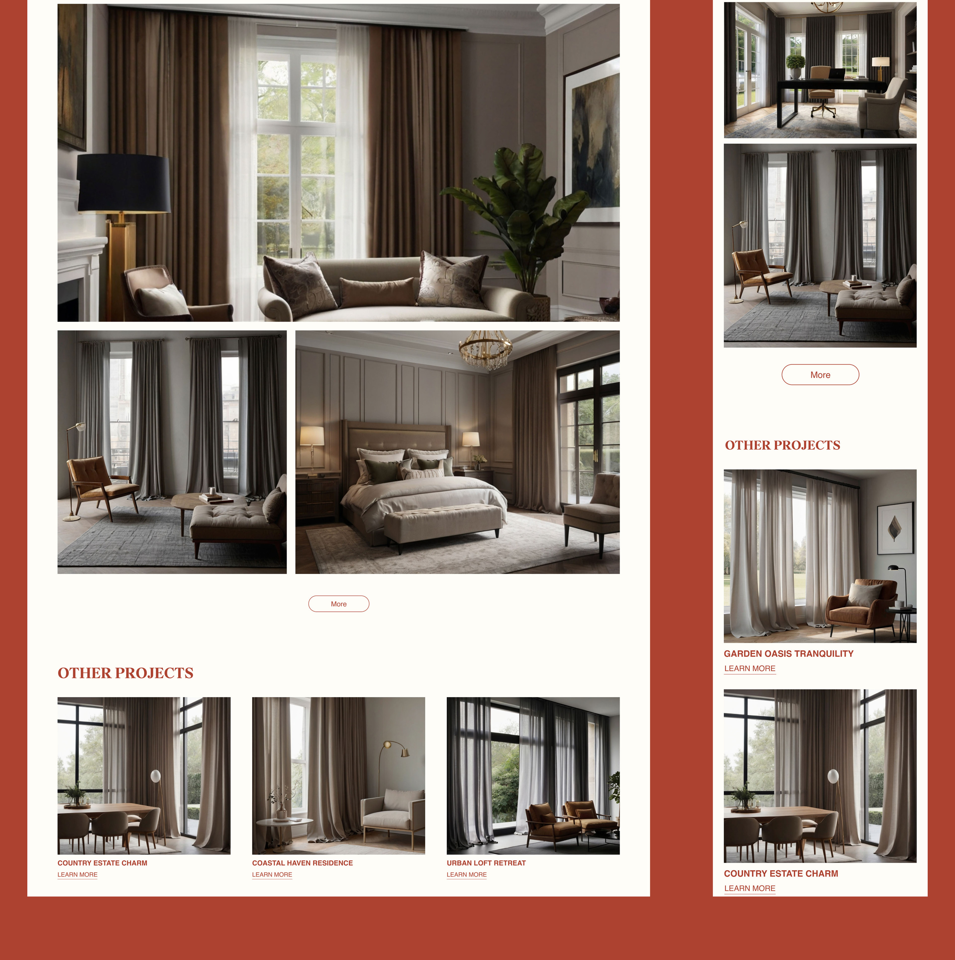Zanaveska | website design — Изображение №11 — Интерфейсы, Анимация на Dprofile
