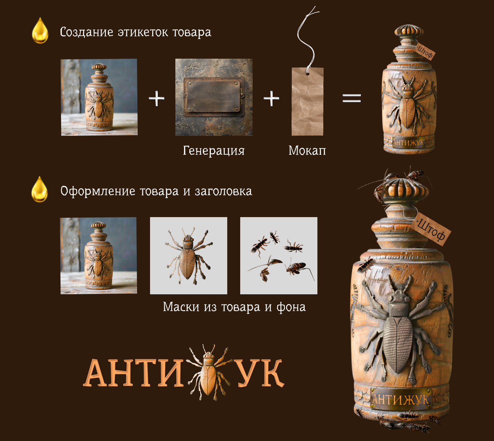 Дизайн карточки товара "Антижук" — Изображение №6 — Маркетинг на Dprofile