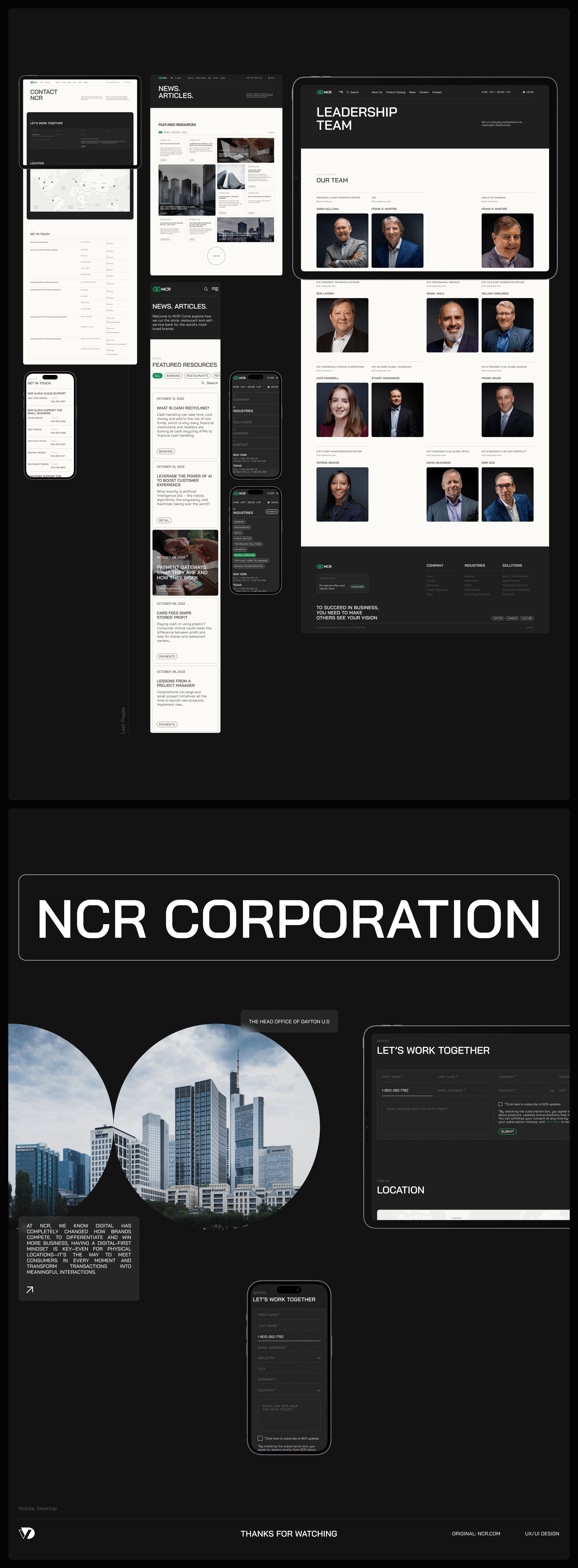 NCR - Corporate website — Изображение №6 — Интерфейсы, Анимация на Dprofile