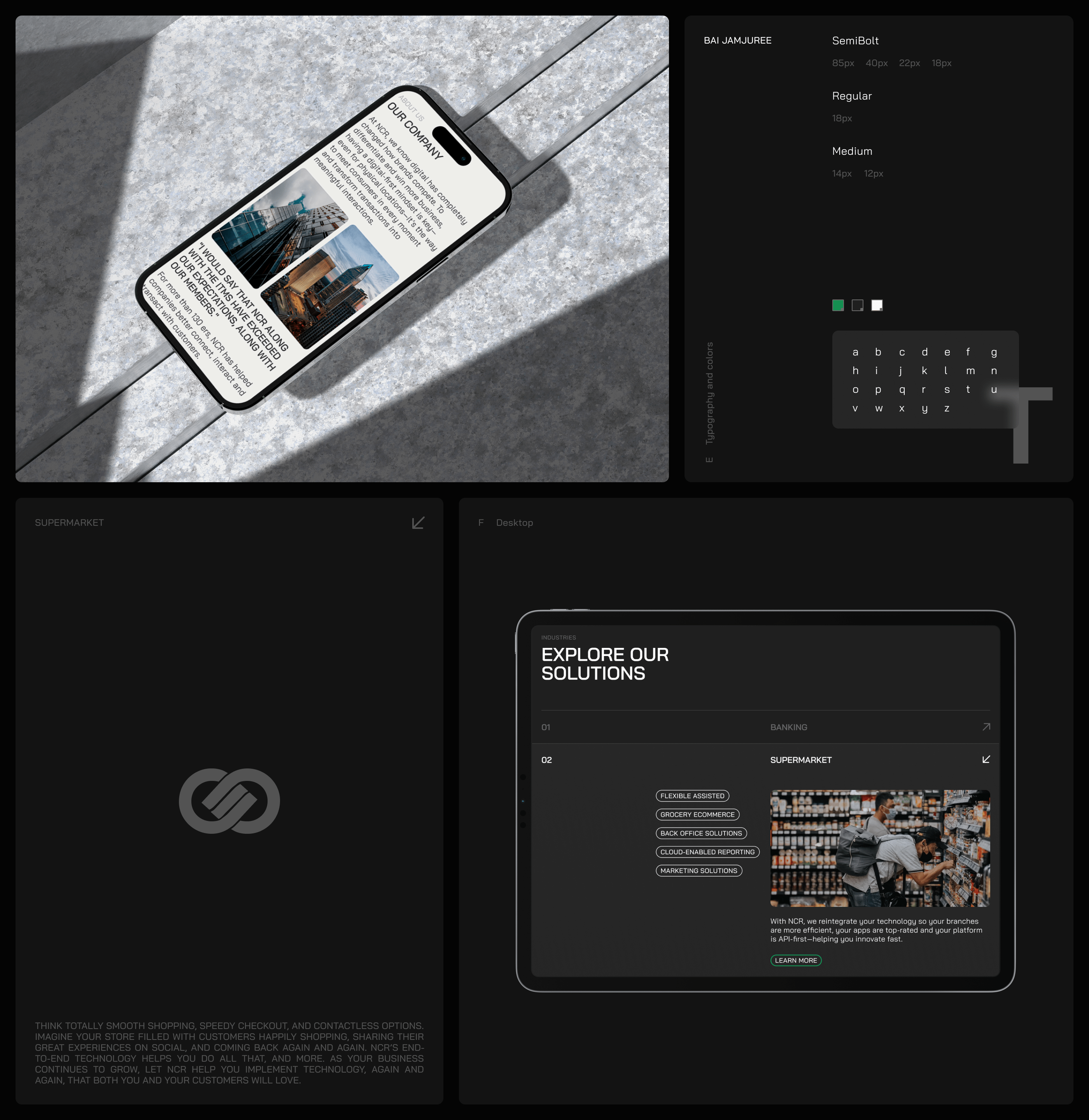 NCR - Corporate website — Изображение №3 — Интерфейсы, Анимация на Dprofile