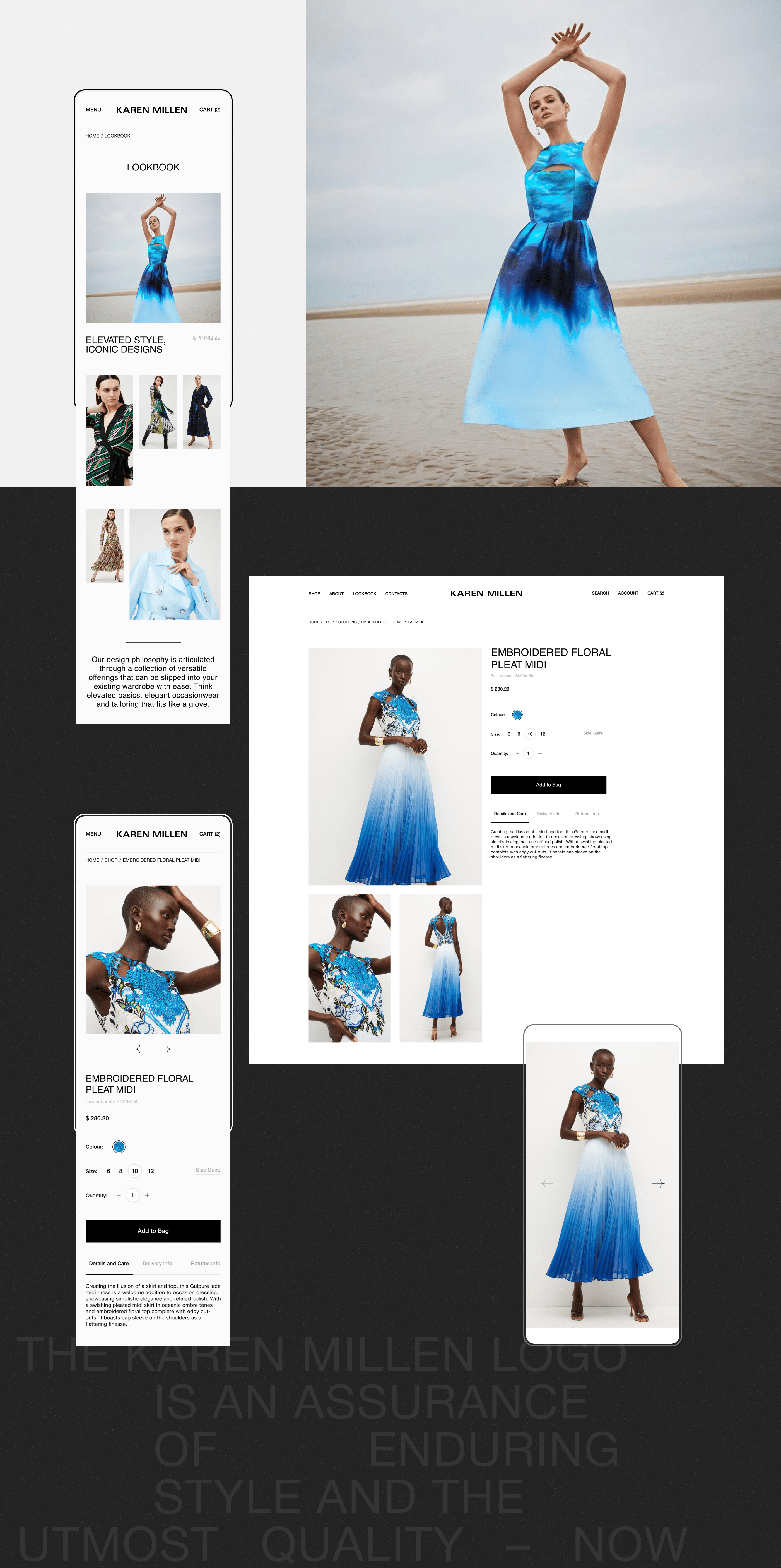 KAREN MILLEN | E-commerce Redesign — Изображение №6 — Интерфейсы на Dprofile