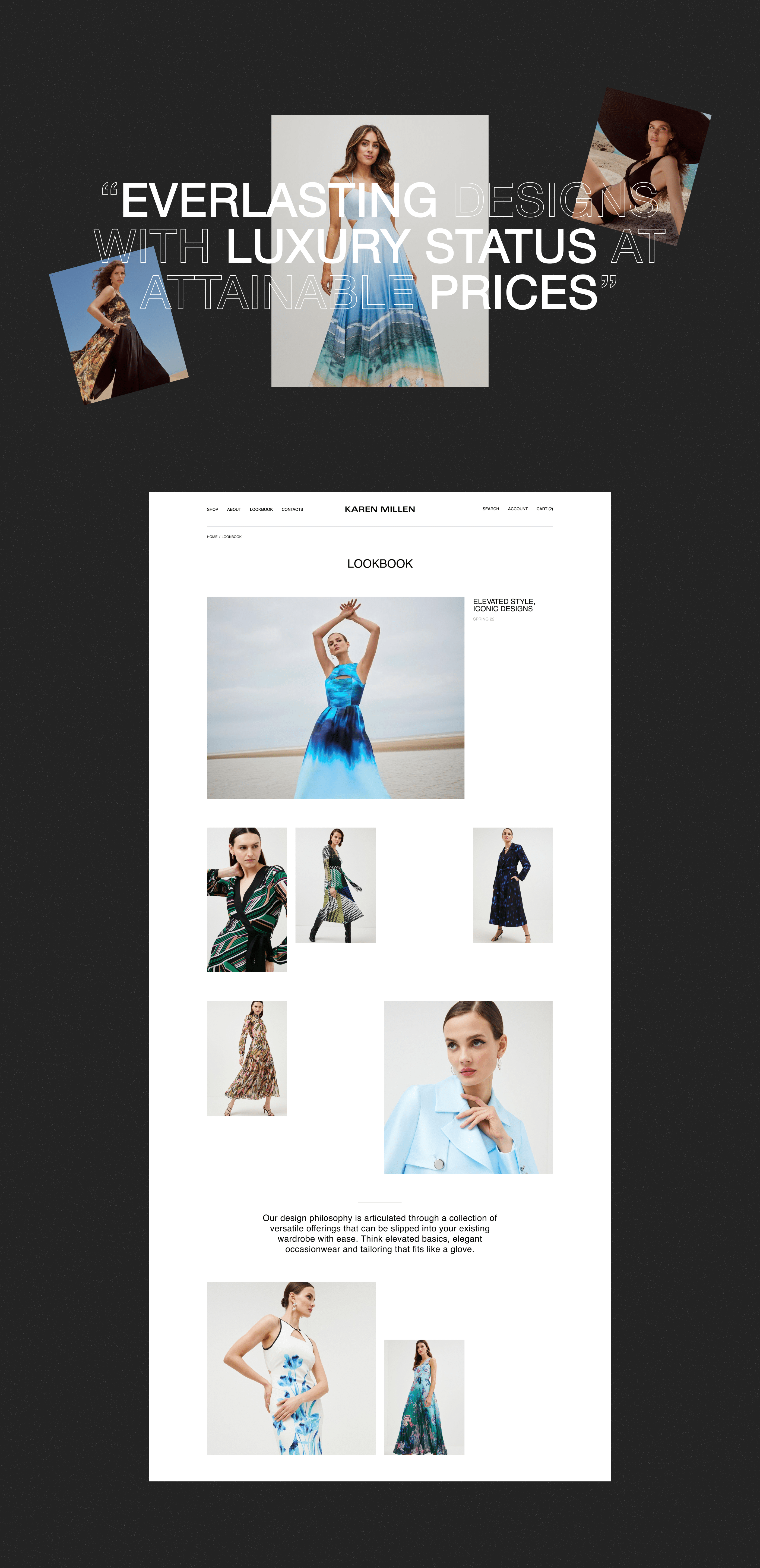 KAREN MILLEN | E-commerce Redesign — Изображение №5 — Интерфейсы на Dprofile