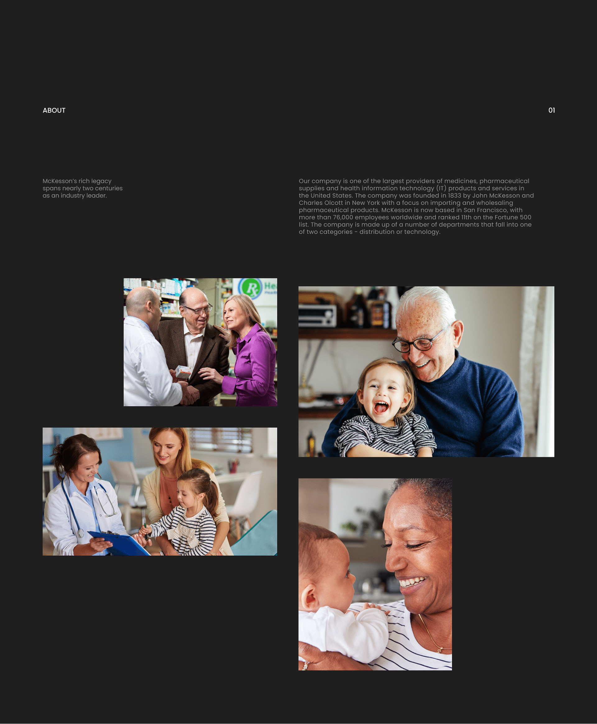 McKesson Corporation - Website Redesign 2022 — Изображение №2 — Интерфейсы на Dprofile